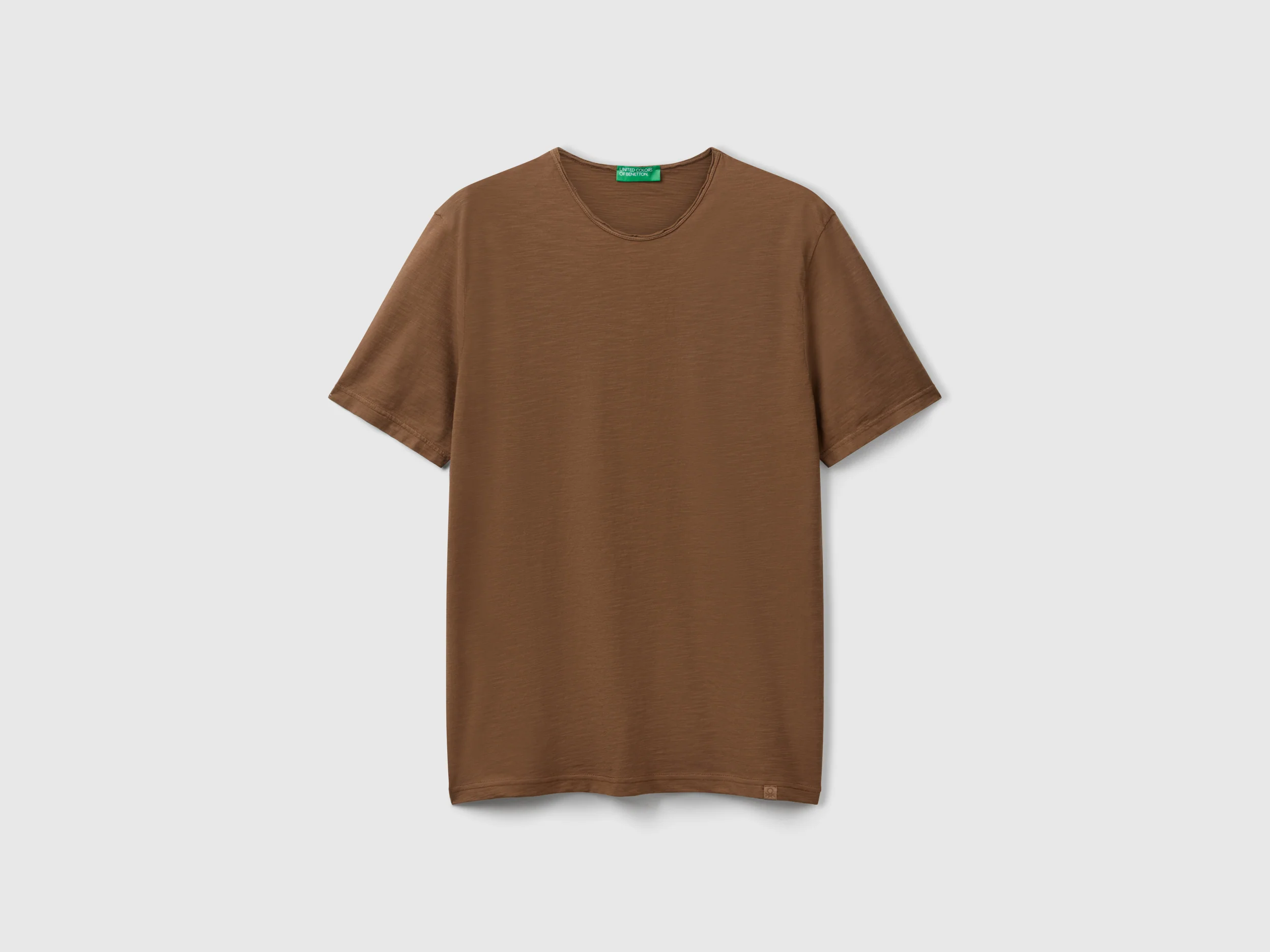 T-shirt in cotone fiammato