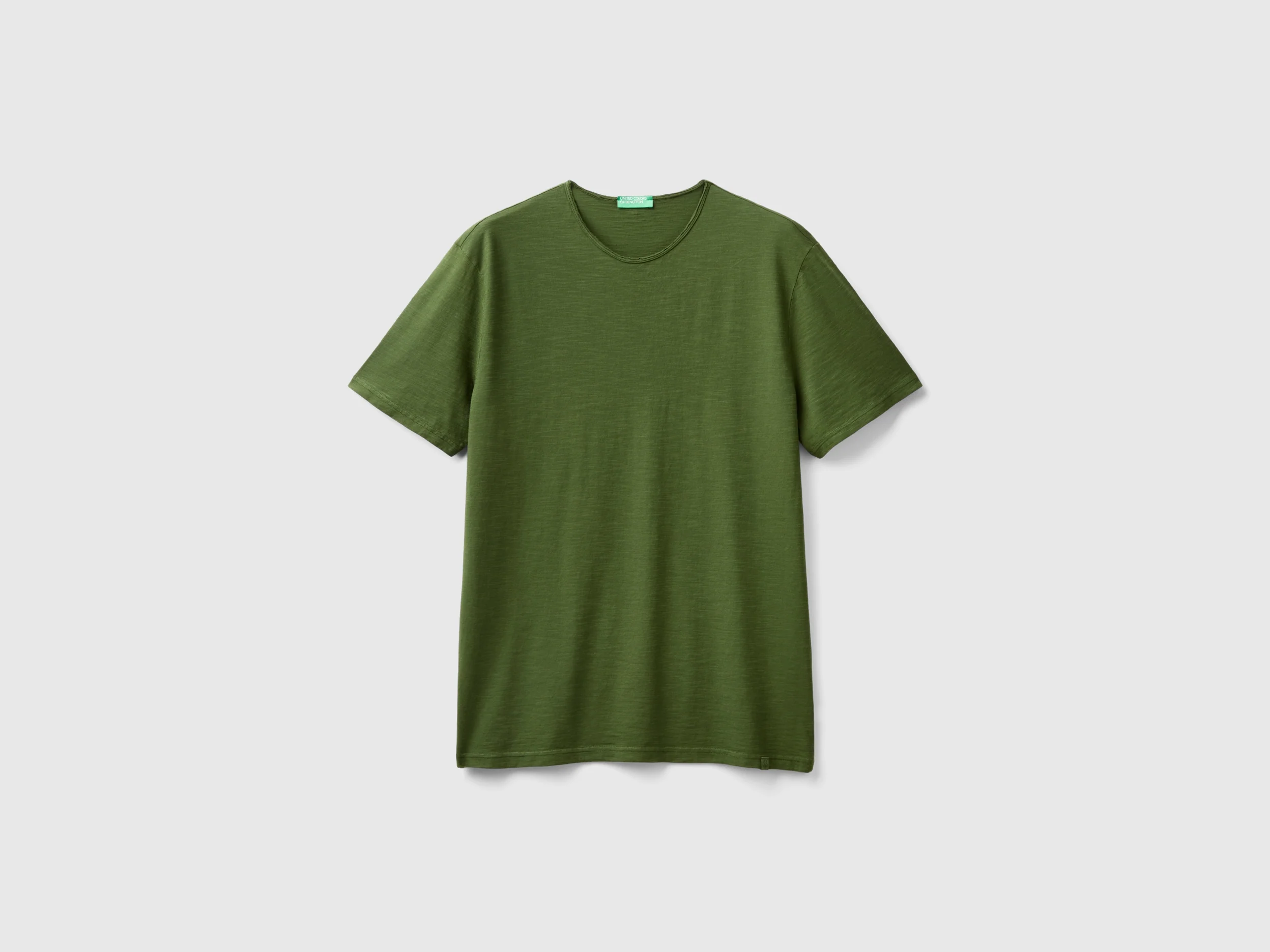 T-shirt in cotone fiammato