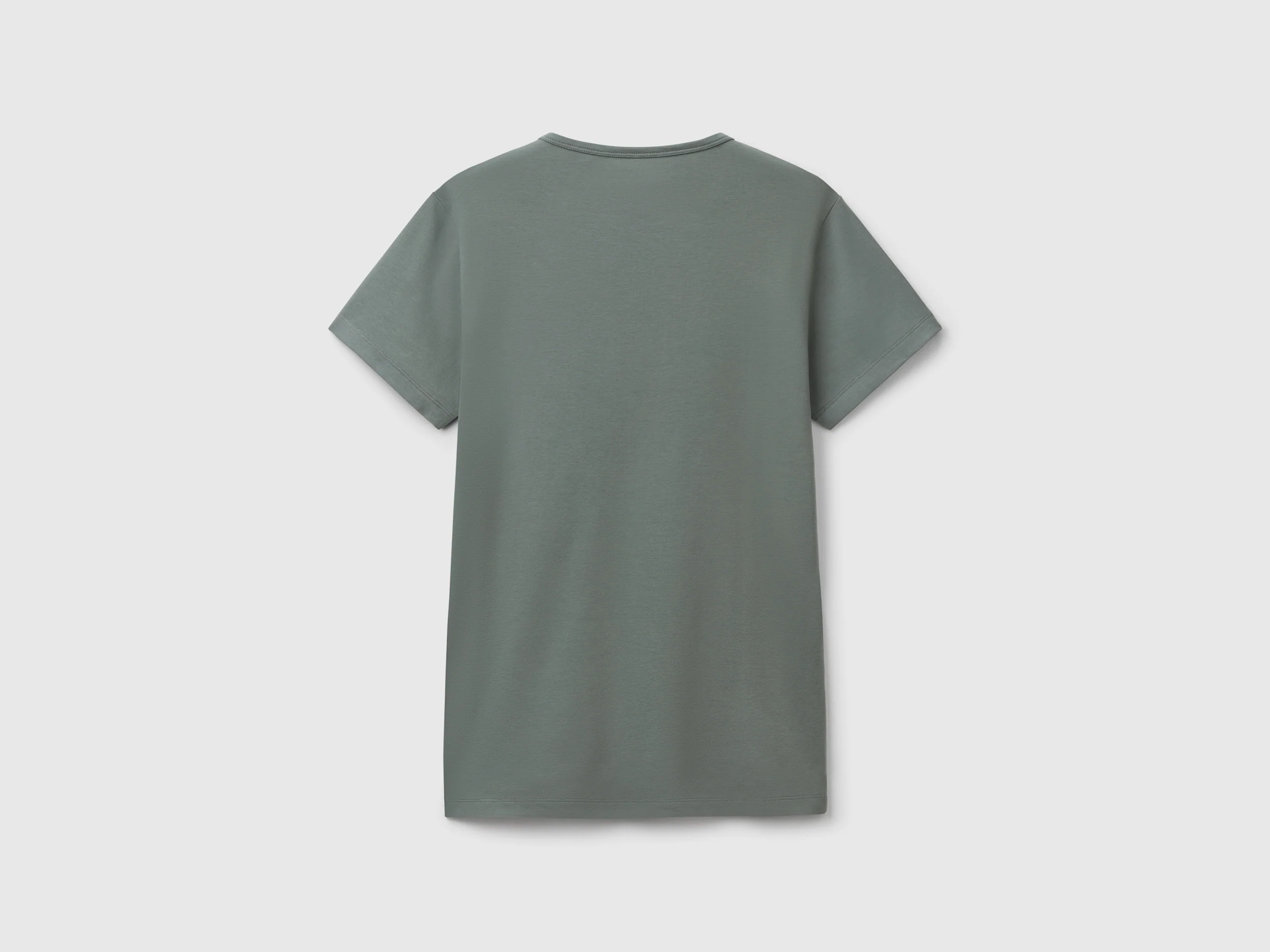T-shirt in cotone stretch - Image 2