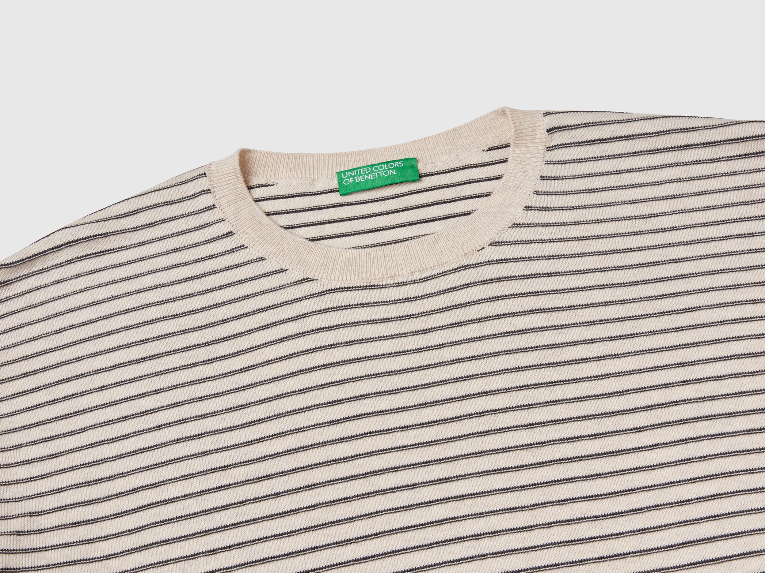 T-shirt in maglia a righe - Image 3