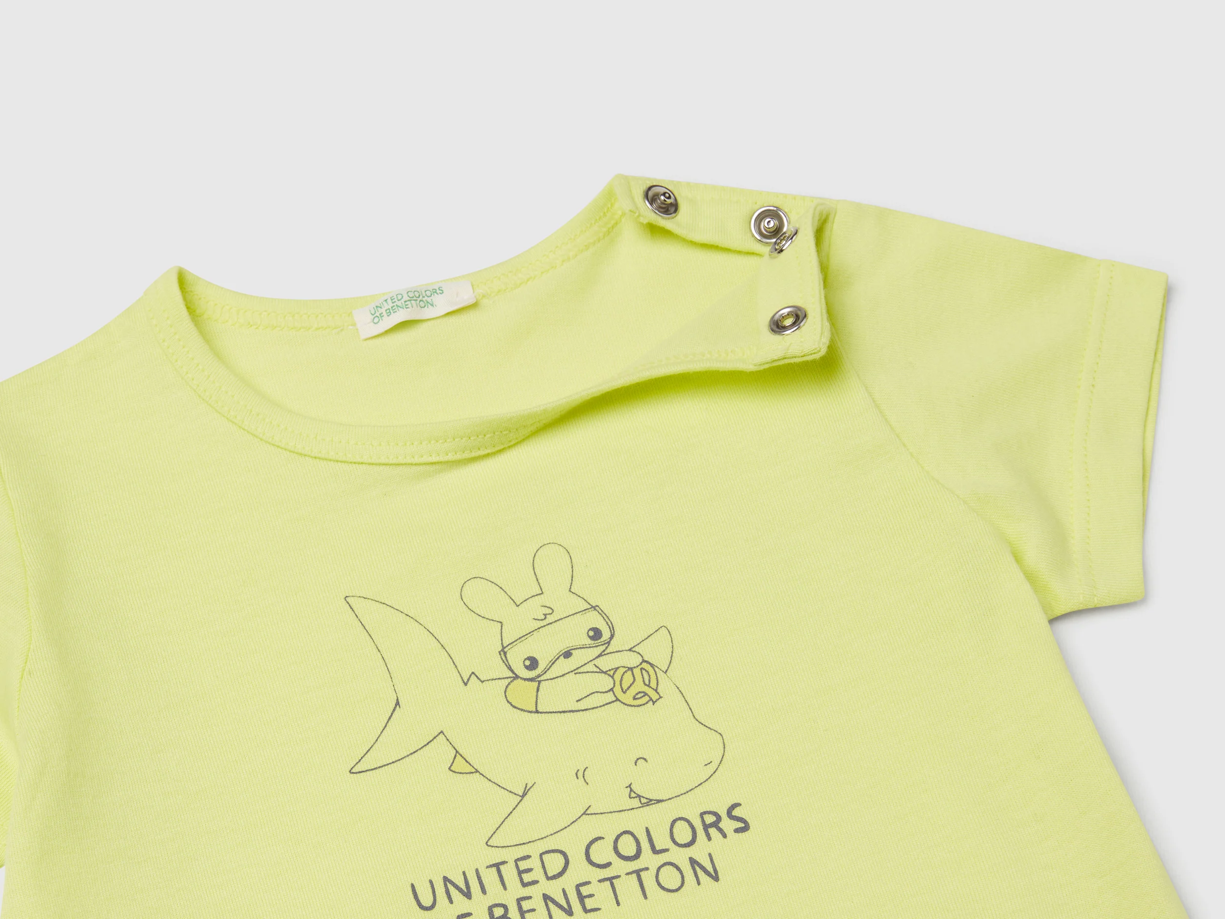 T-shirt manica corta con stampa - Image 3