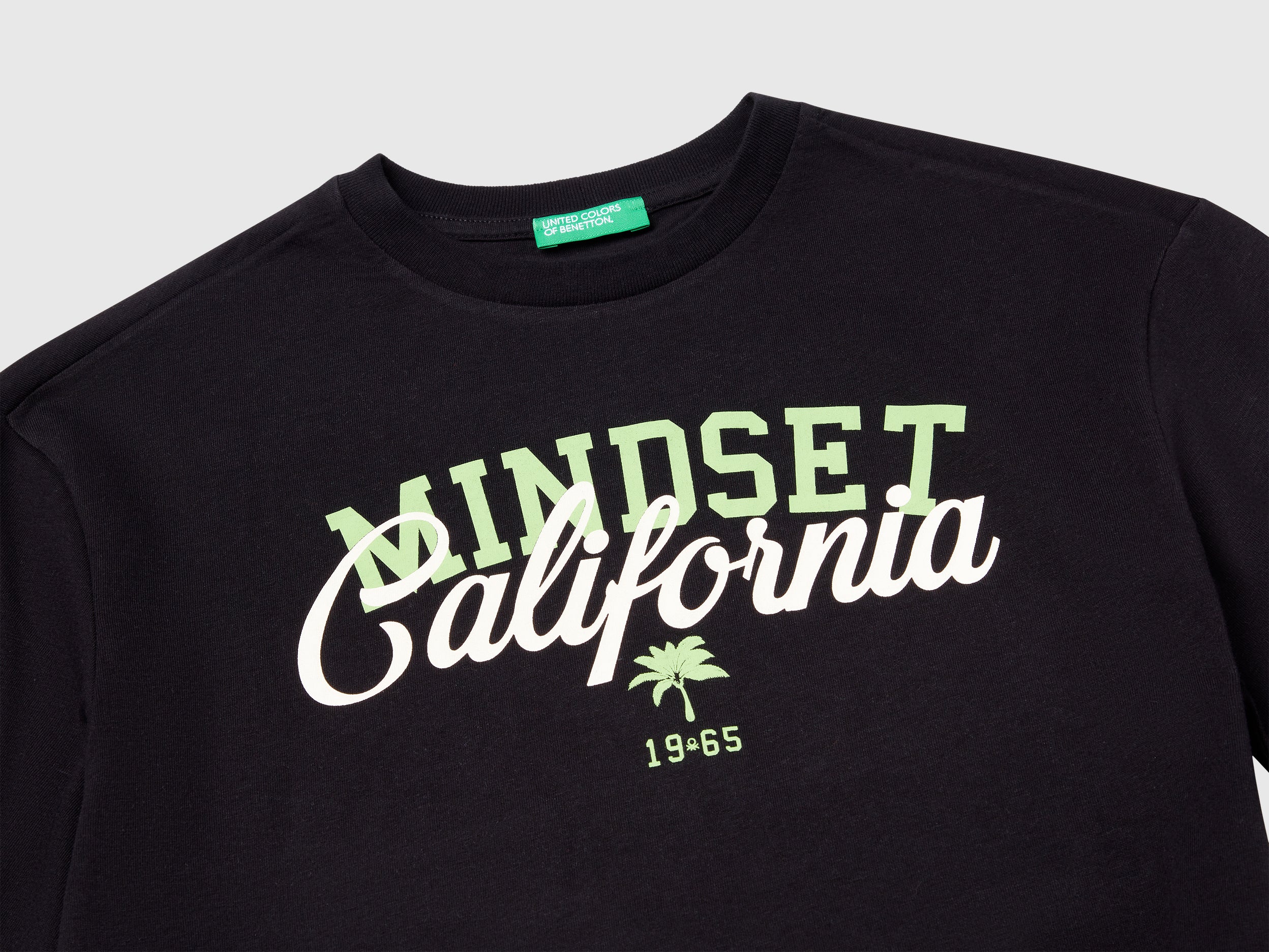 T-shirt manica corta in cotone - Image 3