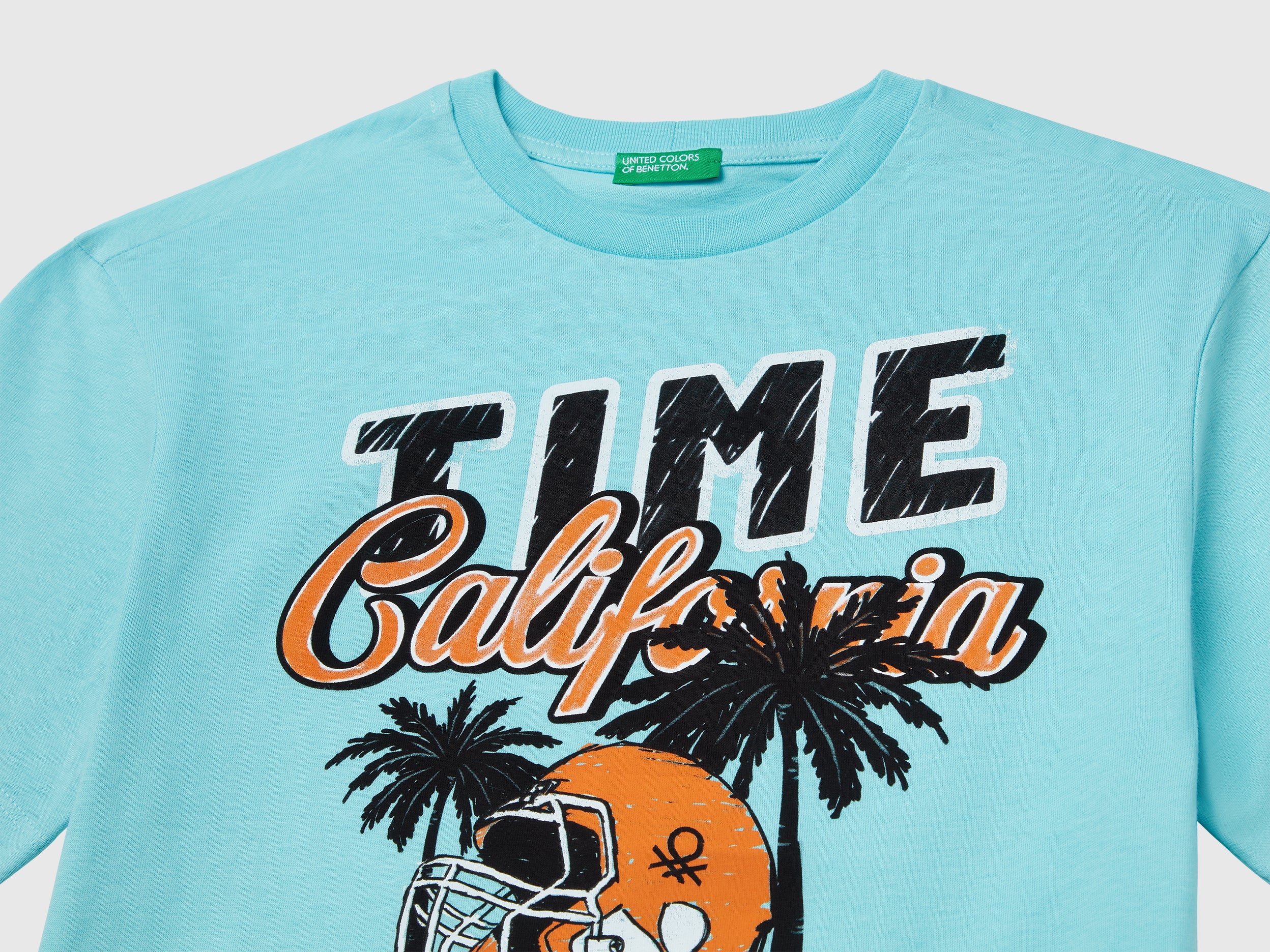 T-shirt manica corta in cotone - Image 3