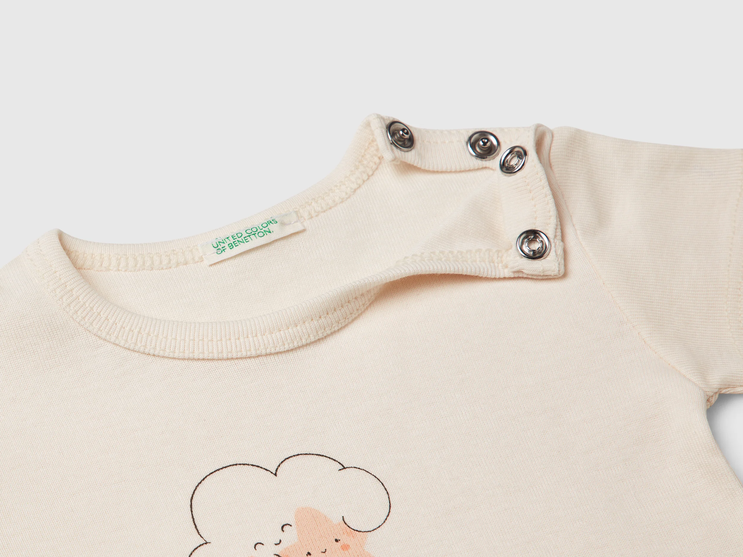 T-shirt manica corta in cotone - Image 3