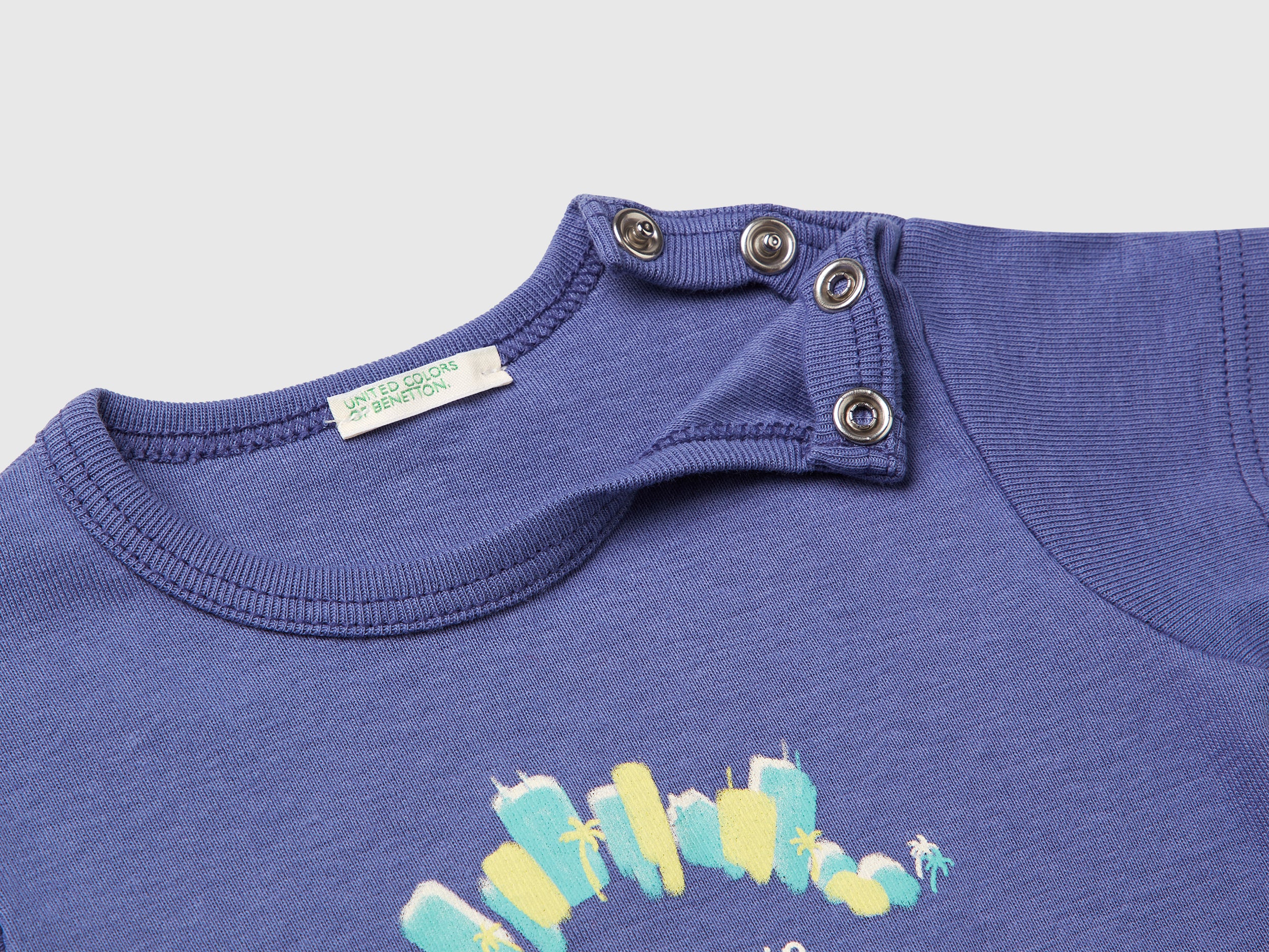 T-shirt manica corta in cotone - Image 3