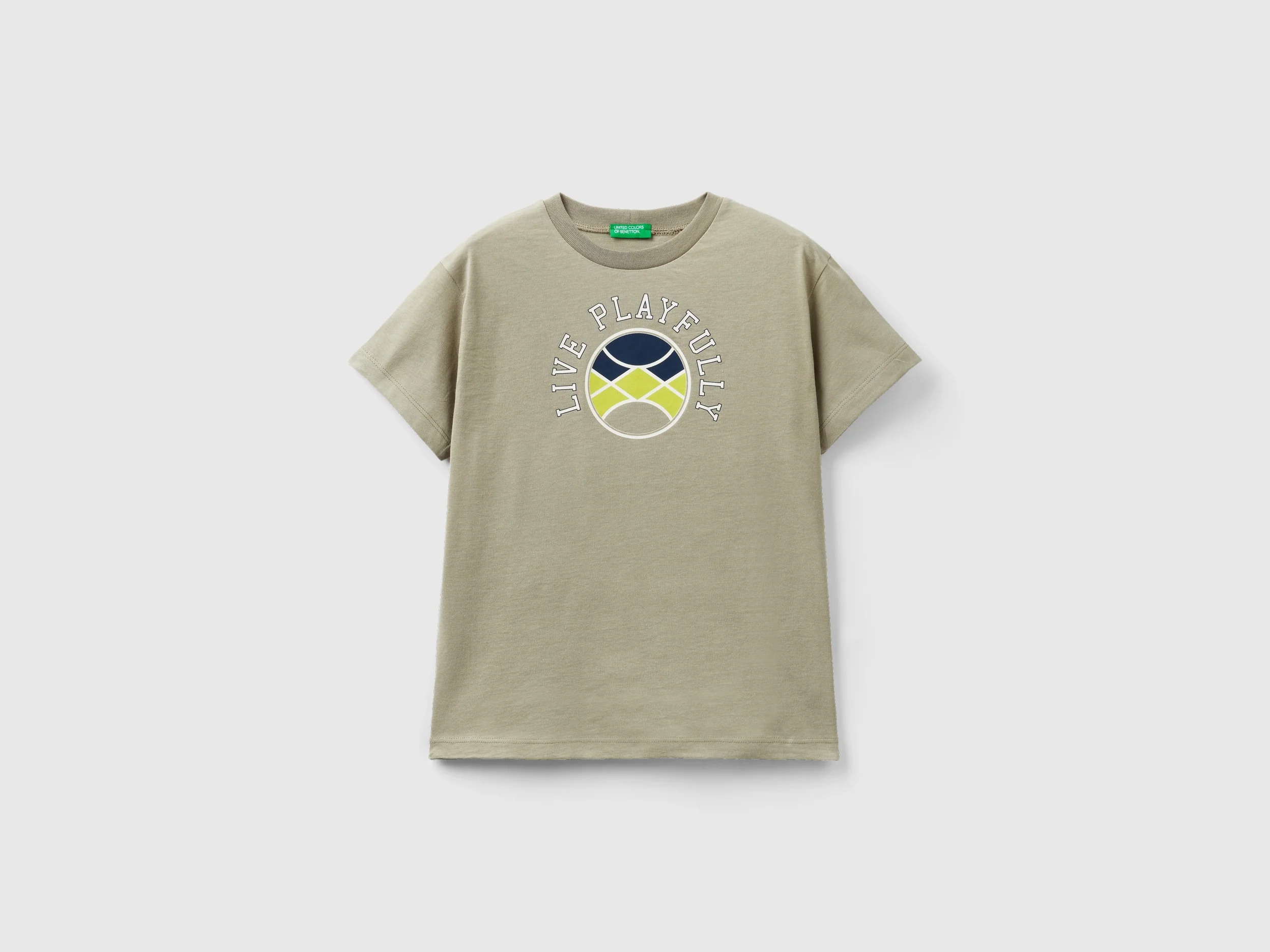 T-shirt manica corta in cotone bio