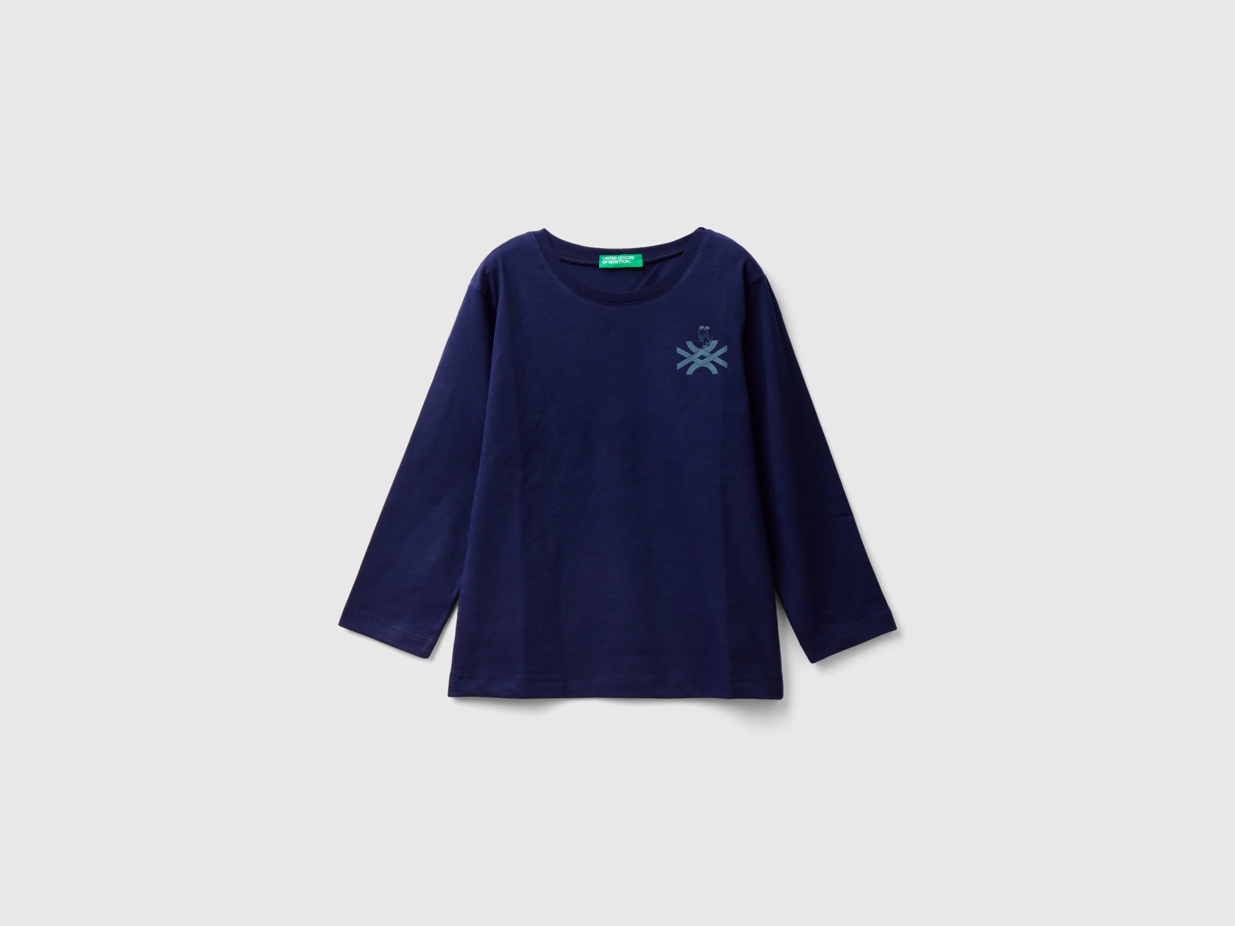 T-shirt manica lunga con logo