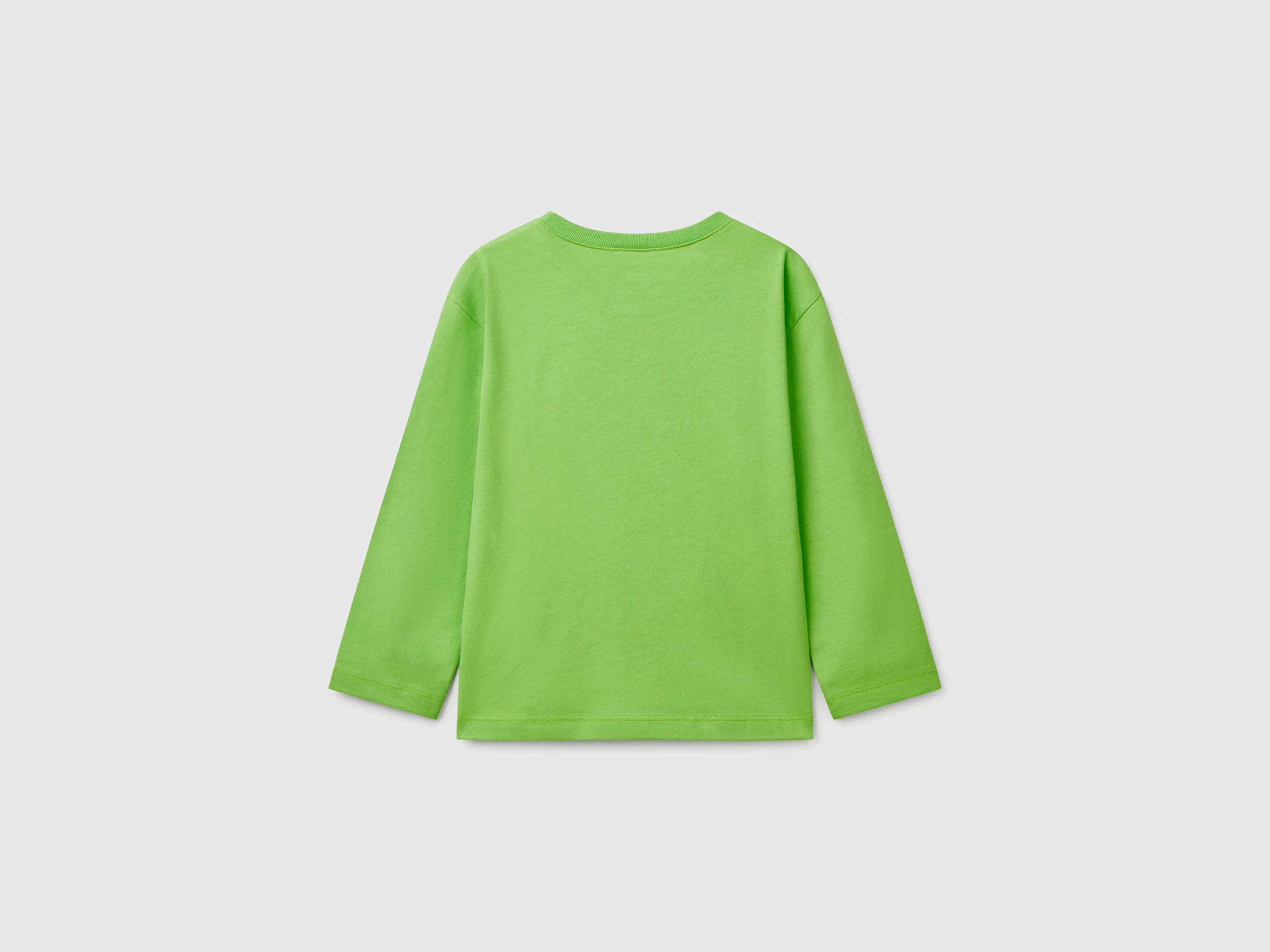 T-shirt manica lunga in cotone - Image 2
