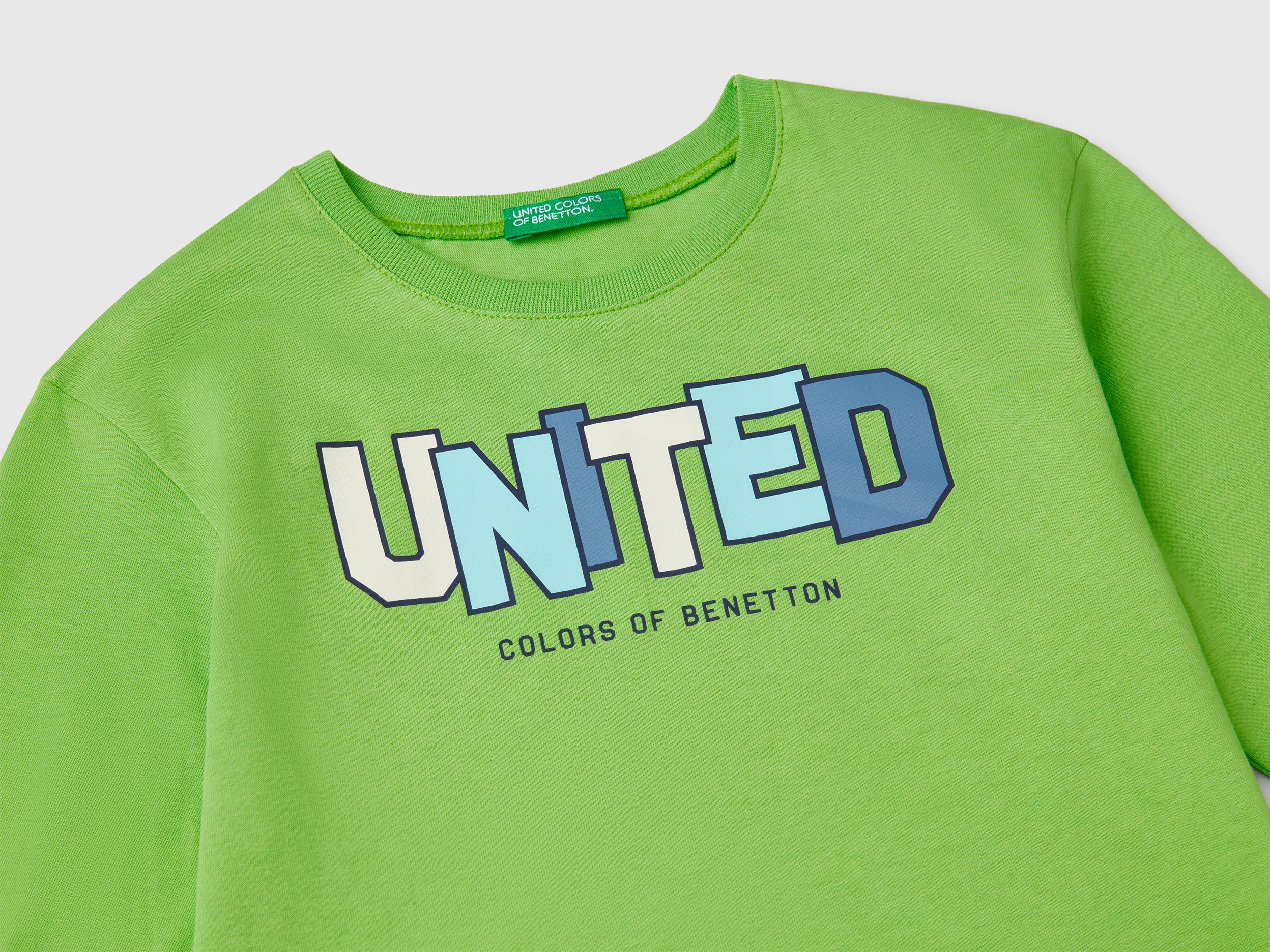 T-shirt manica lunga in cotone - Image 3