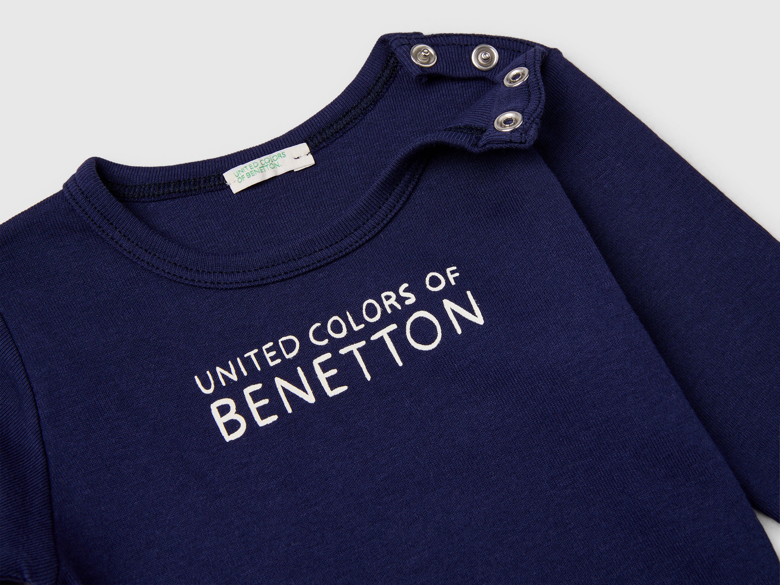T-shirt manica lunga in cotone - Image 3