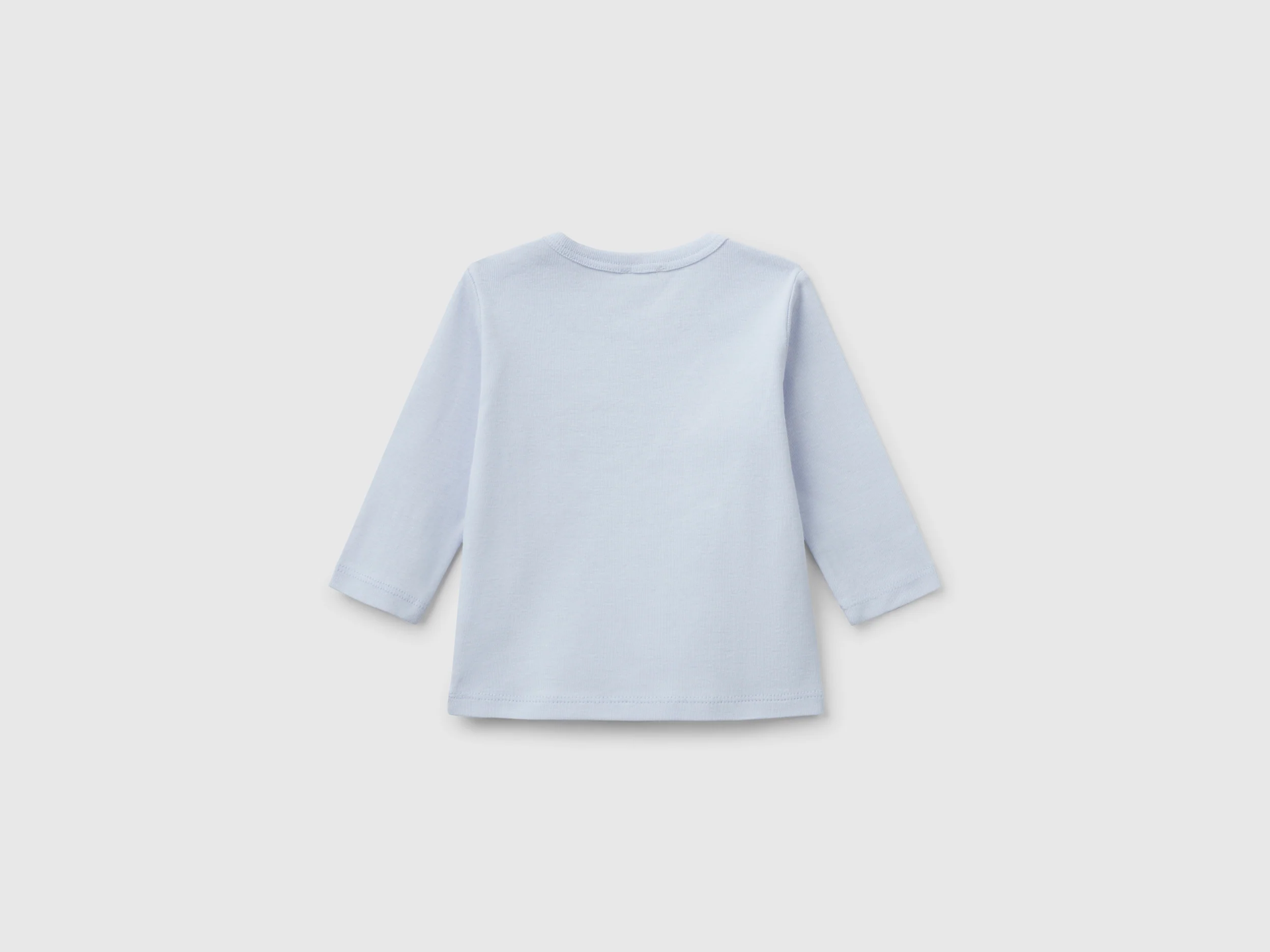 T-shirt manica lunga in cotone - Image 2