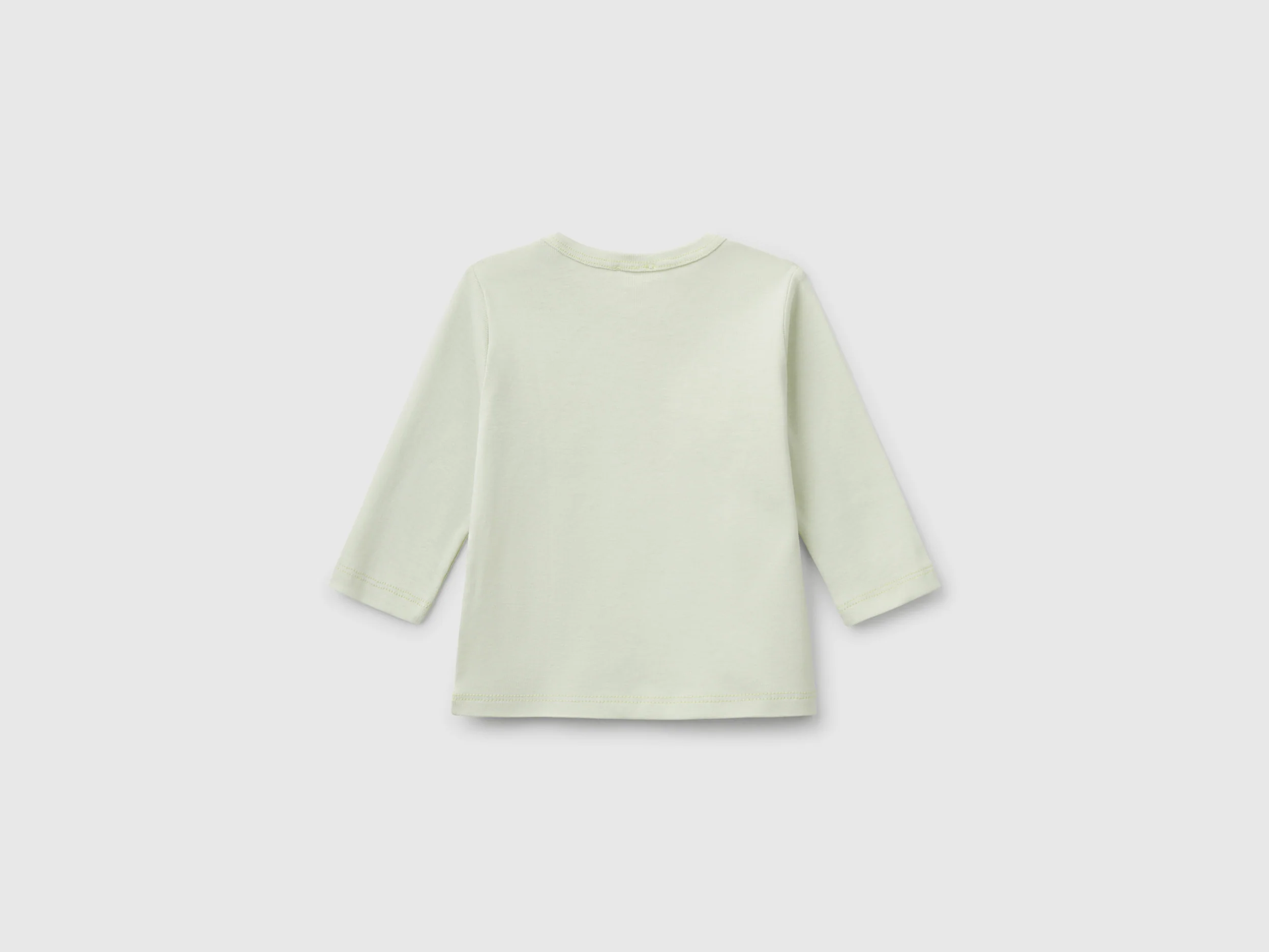 T-shirt manica lunga in cotone - Image 2