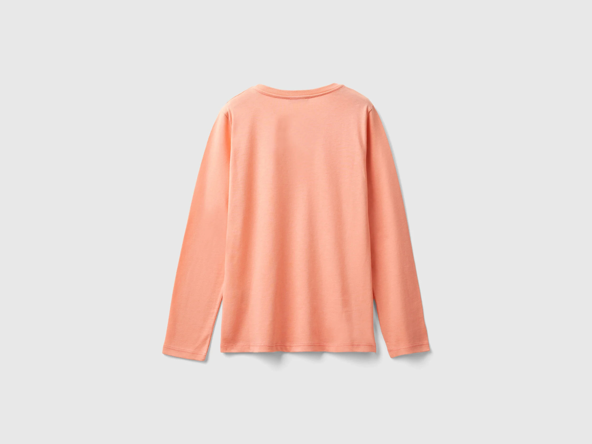 T-shirt manica lunga in cotone bio - Image 2