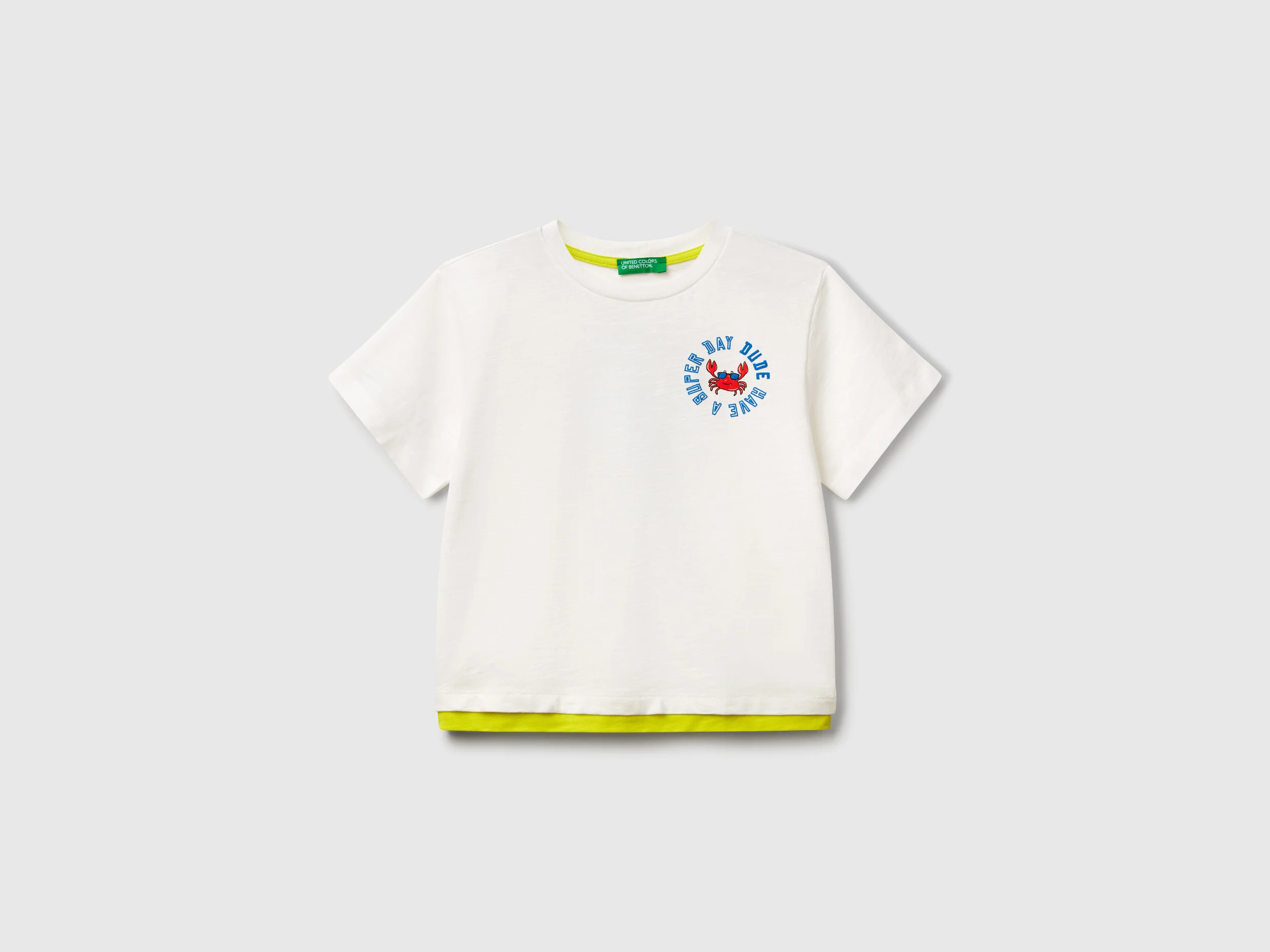 T-shirt over fit in cotone leggero