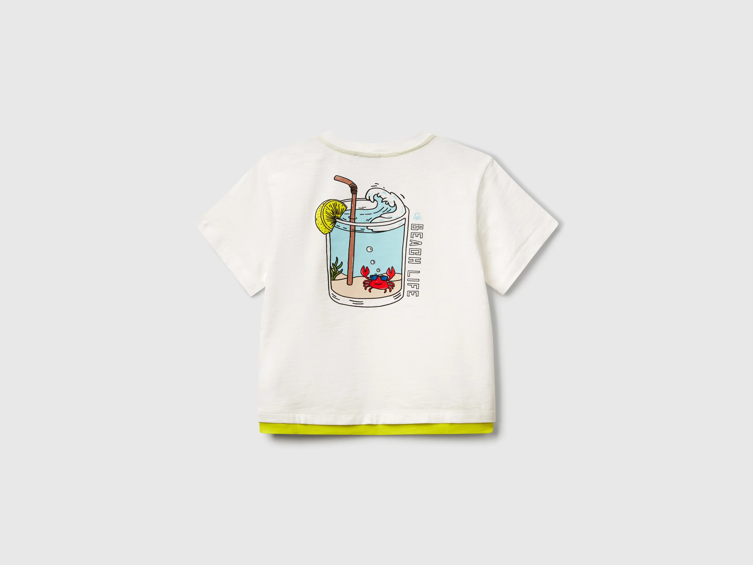 T-shirt over fit in cotone leggero - Image 2