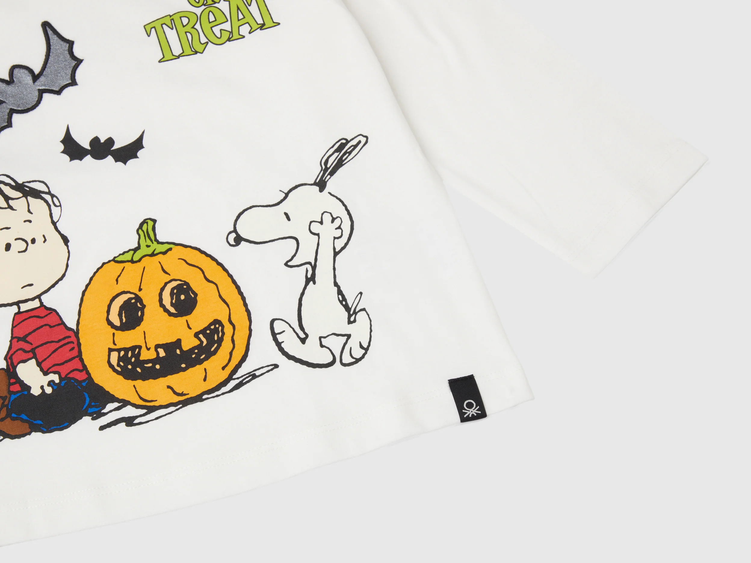 T-shirt ©Peanuts con stampa e ricamo - Image 3