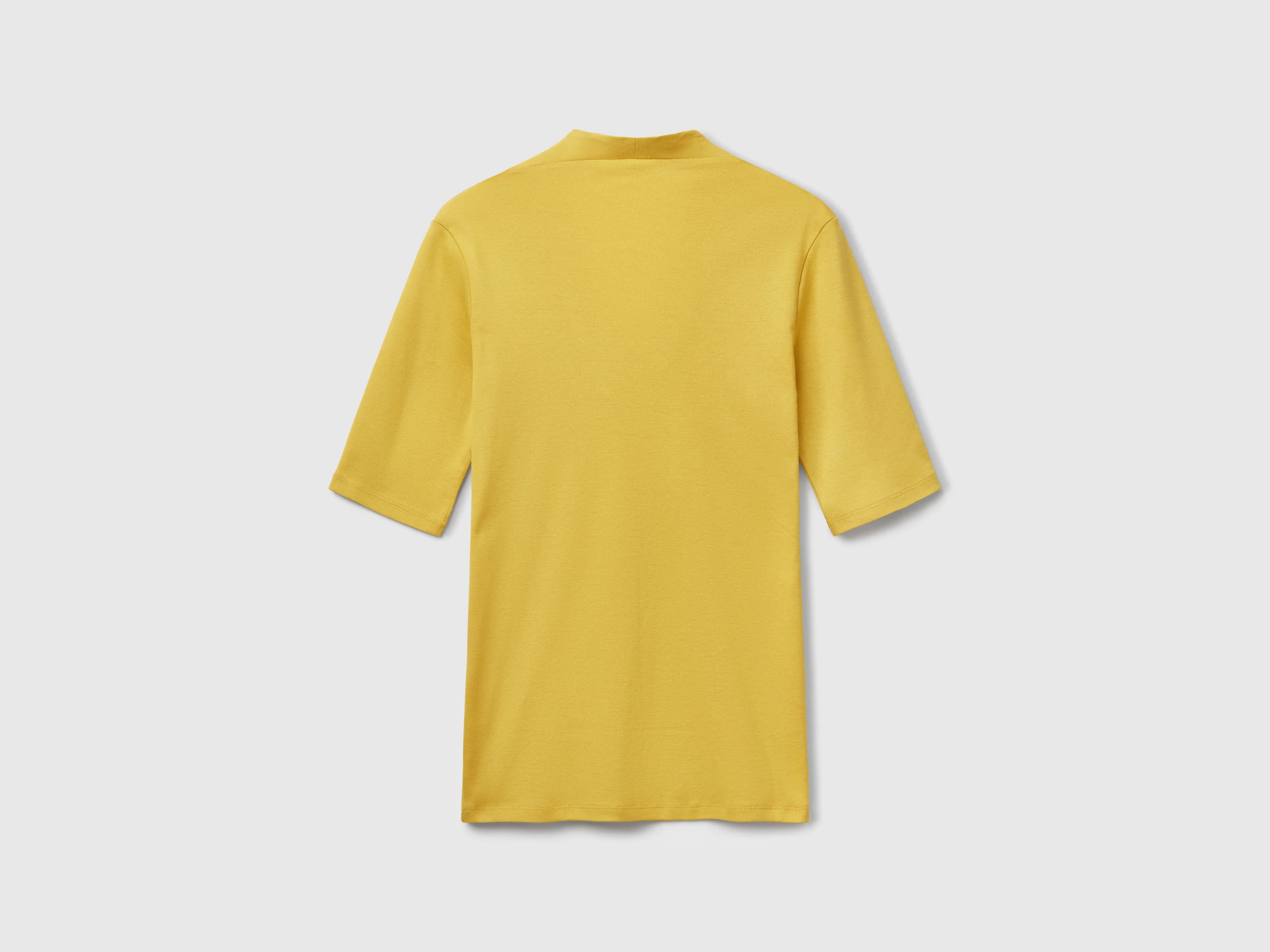 T-shirt slim fit in cotone a fibra lunga - Image 2