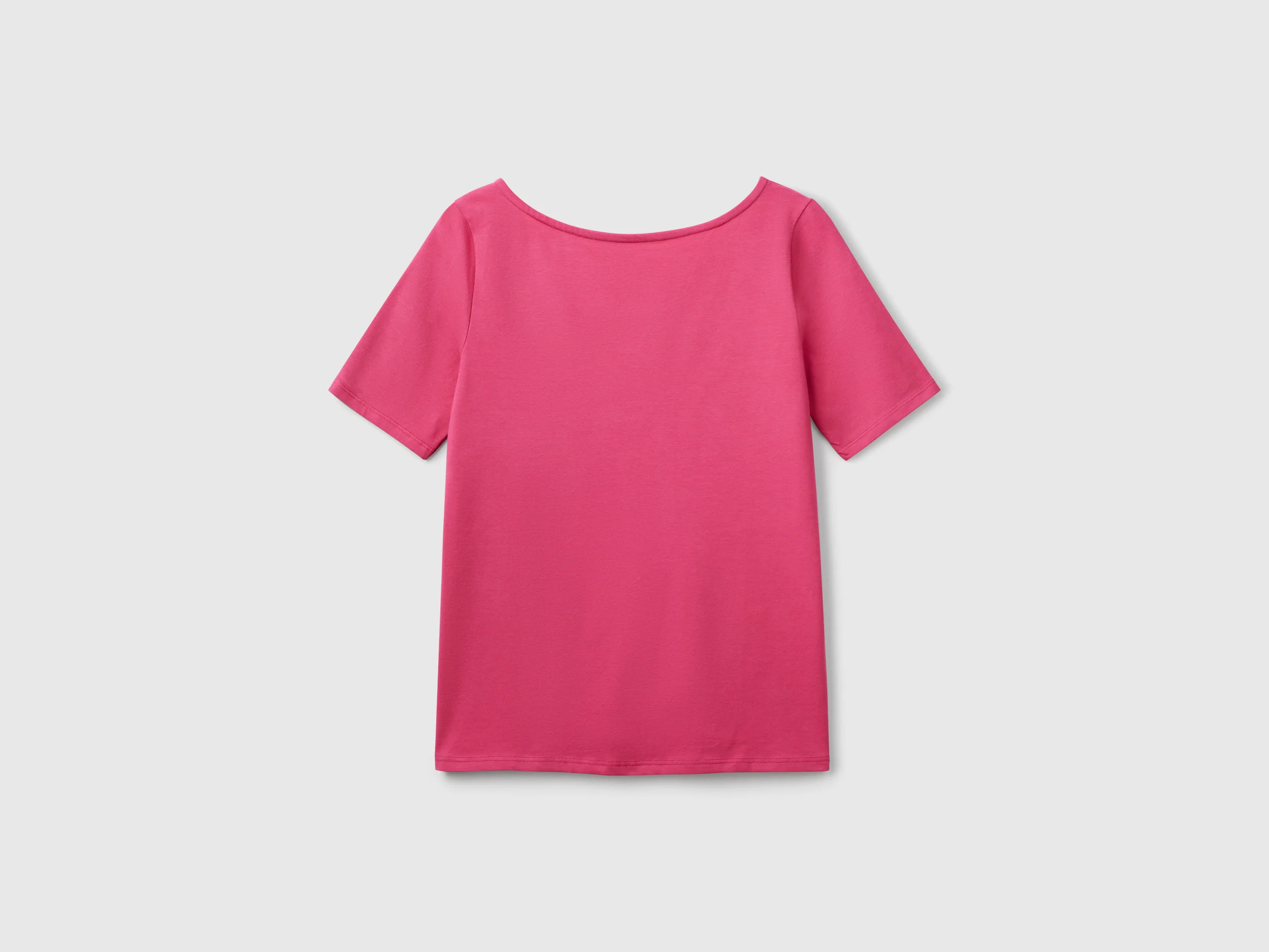 T-shirt slim fit reversibile