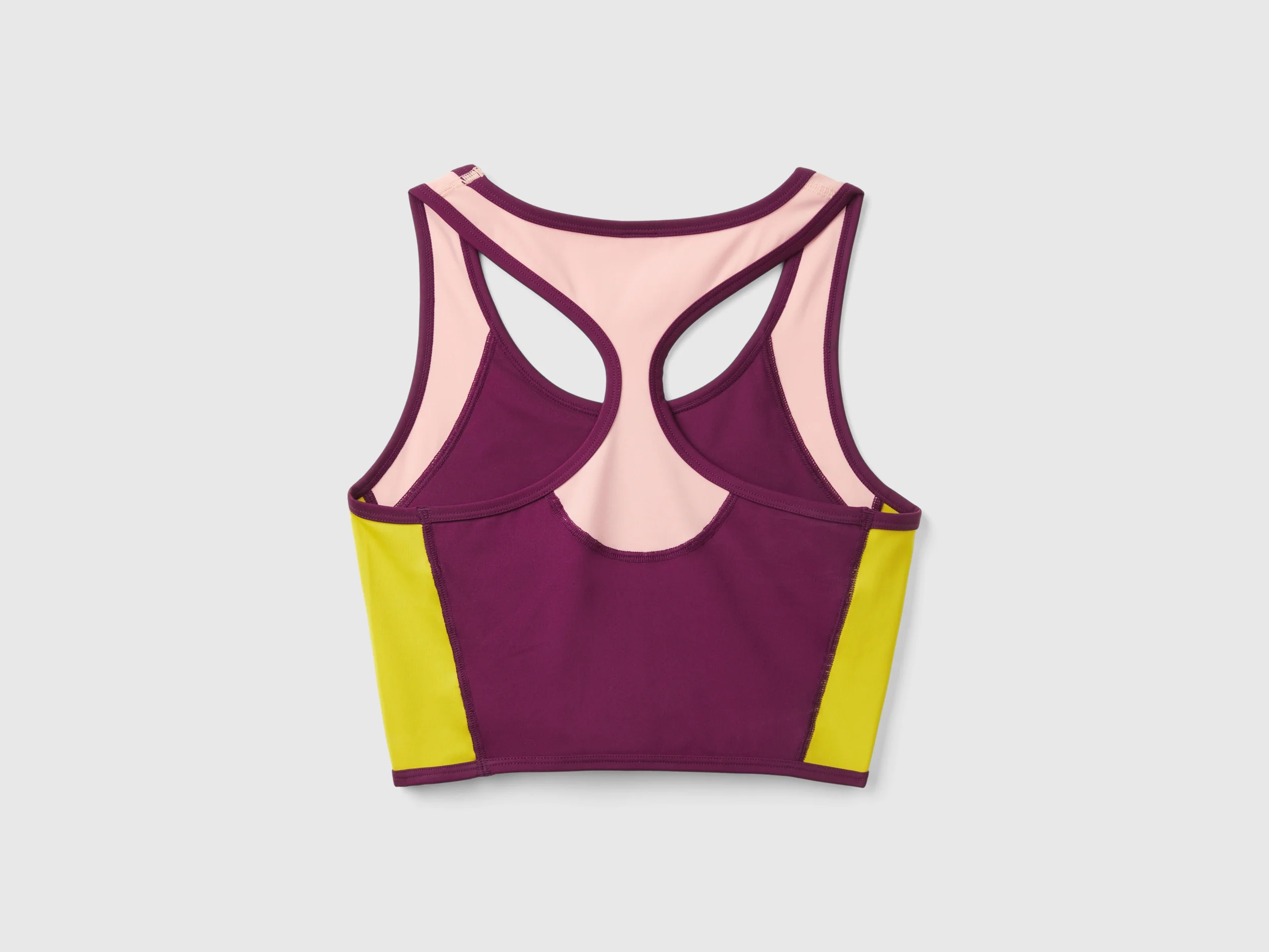 Top bra sportivo con tessuto riciclato - Image 2