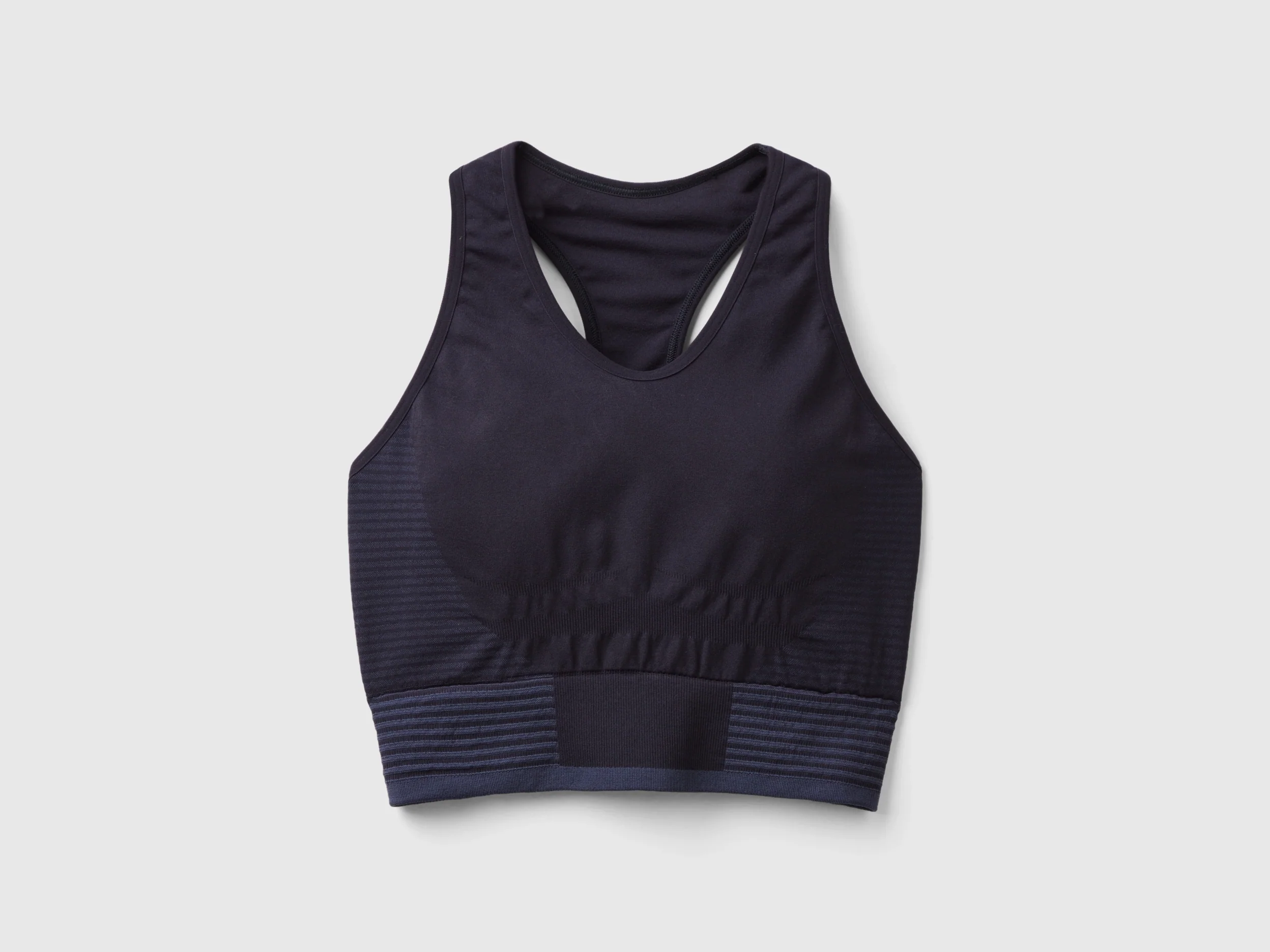 Top crop sportivo senza cuciture