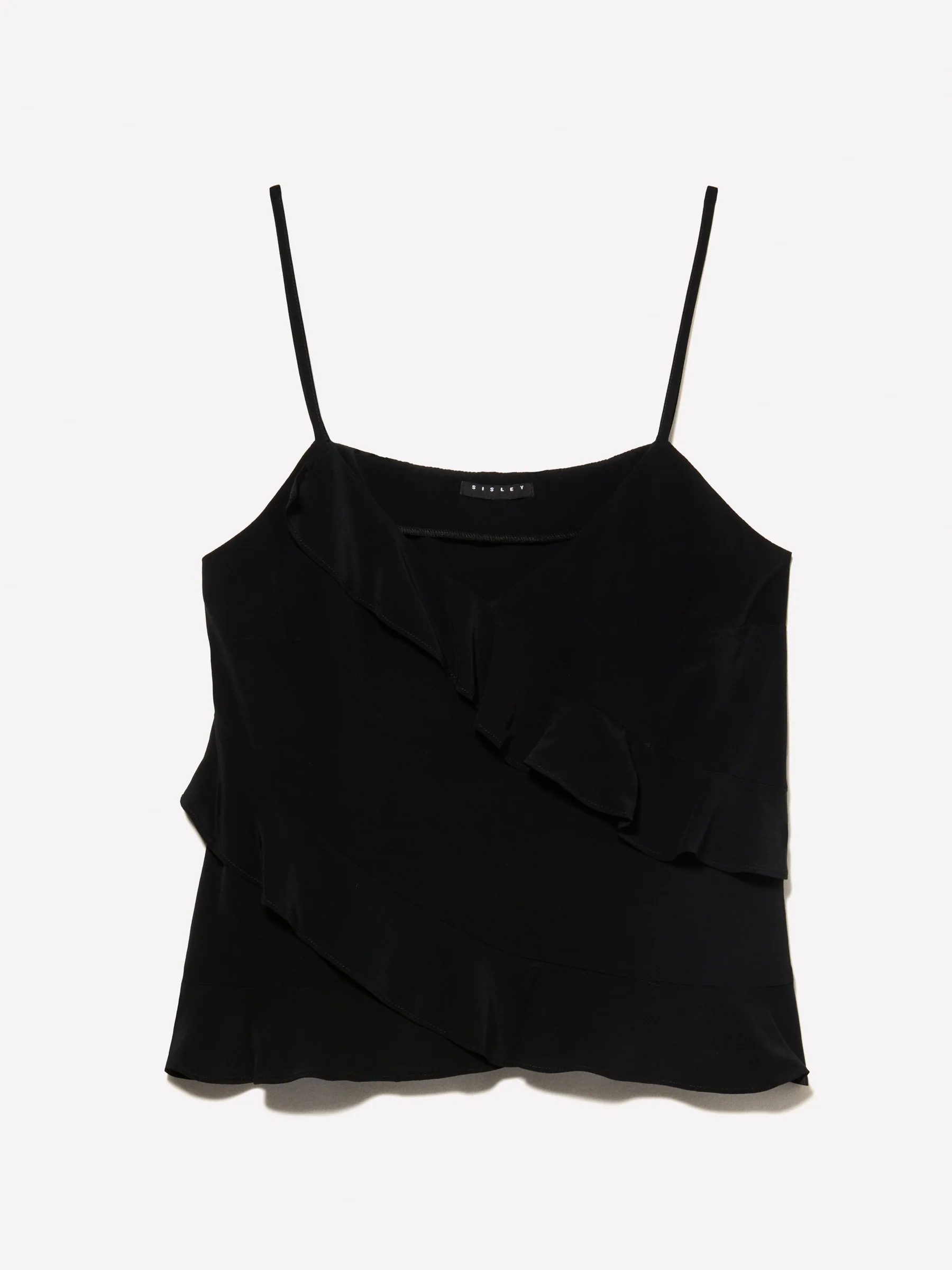 Top lingerie con rouches