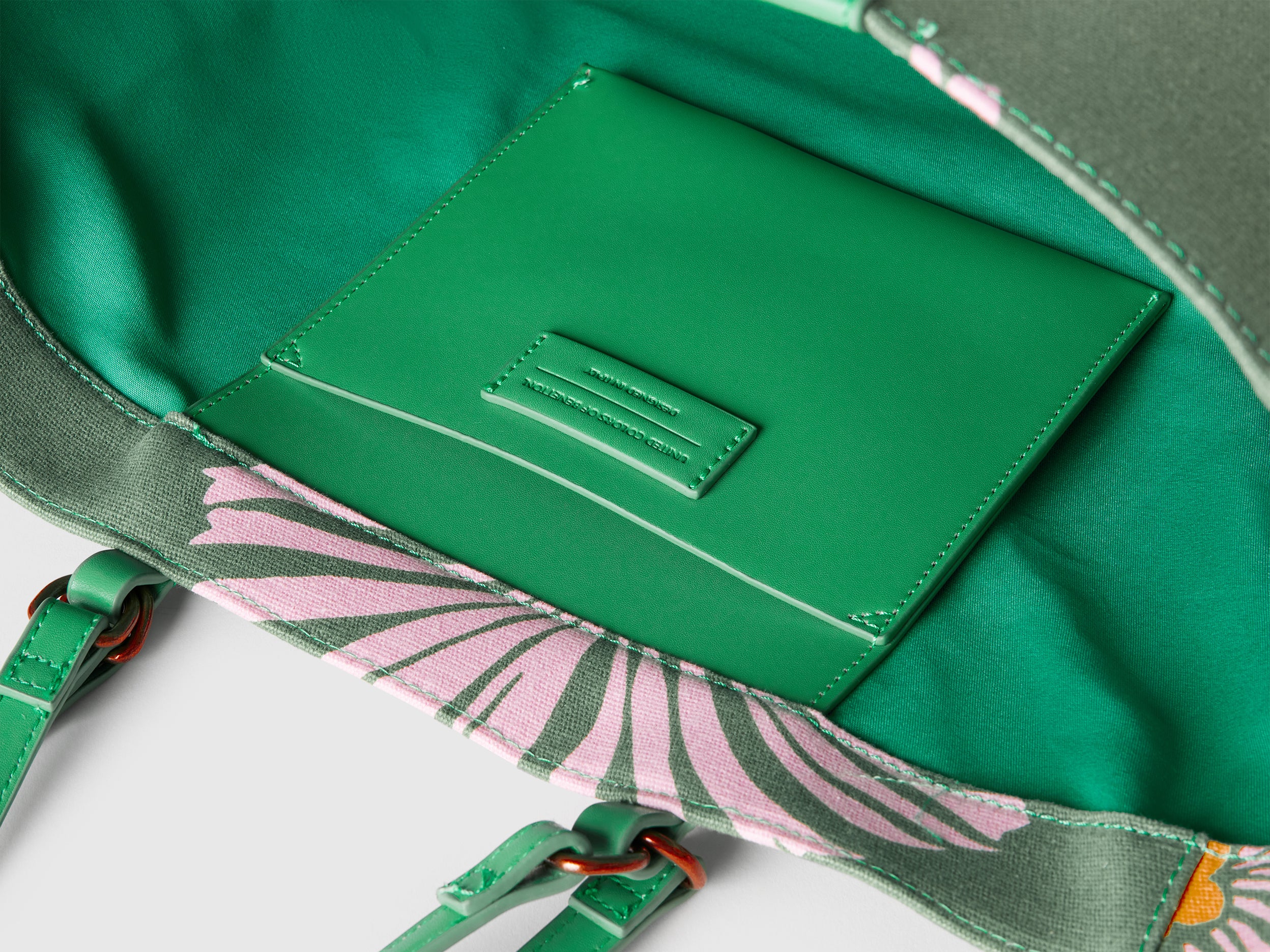 Tote bag con stampa fiori - Image 3