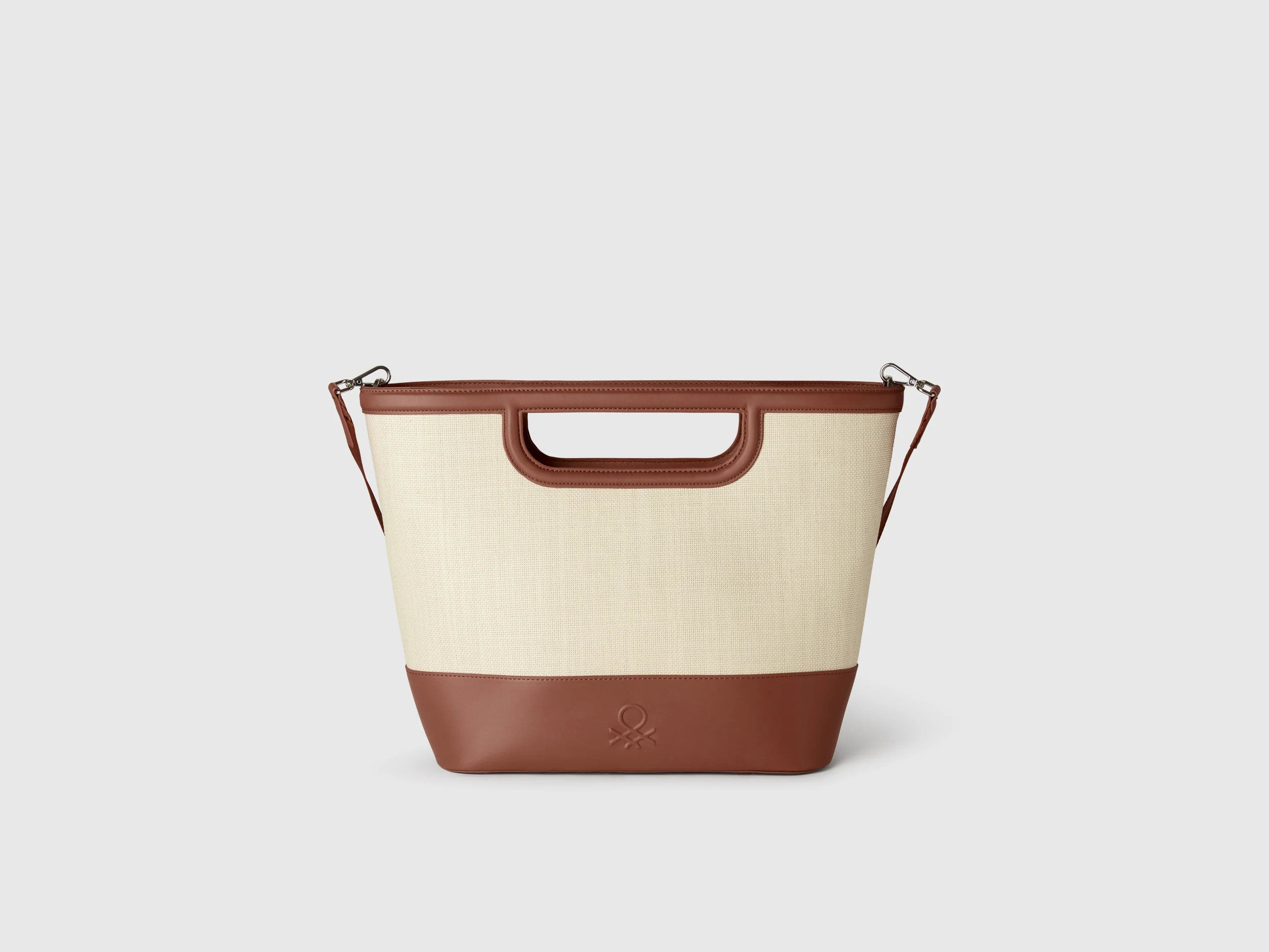 Tote bag grande in rafia