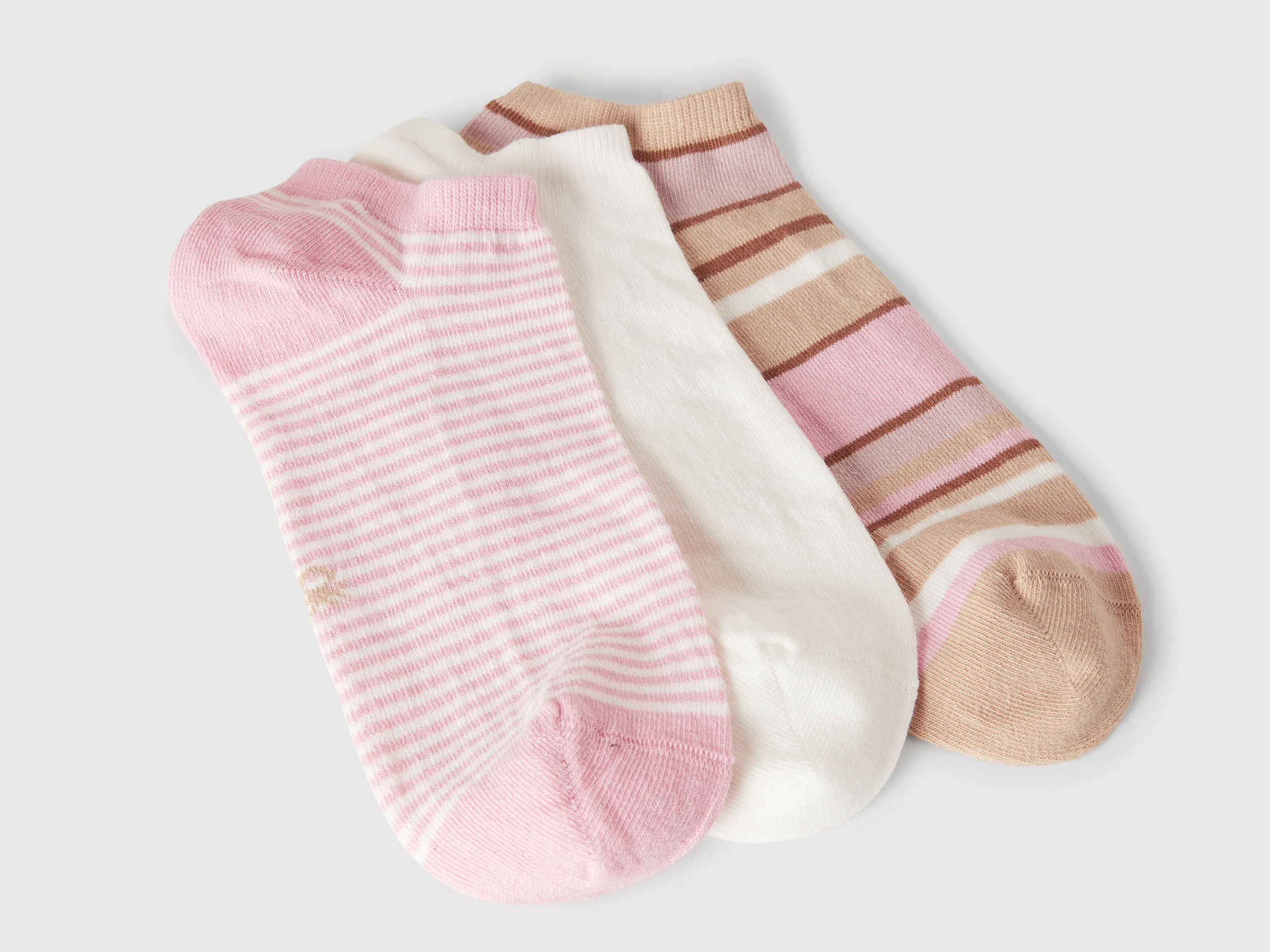 Tre paia di calzini in misto cotone stretch - Image 2