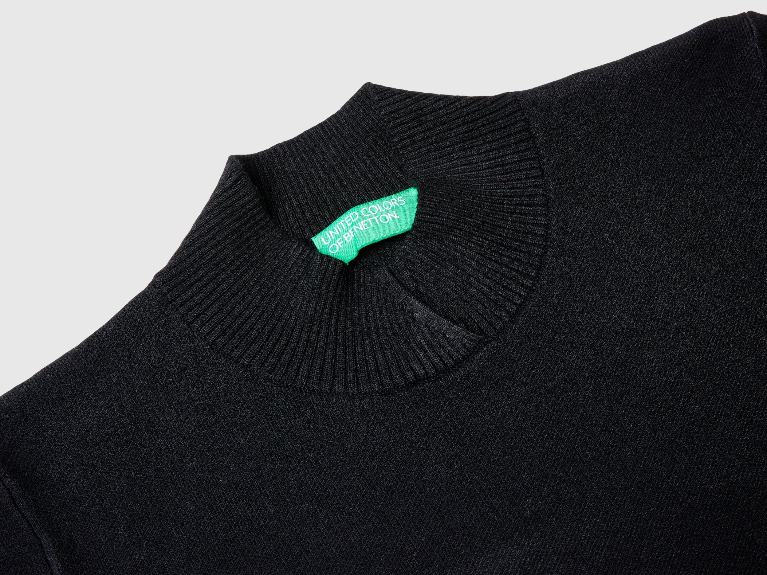Vestito a lupetto in maglia - Image 3