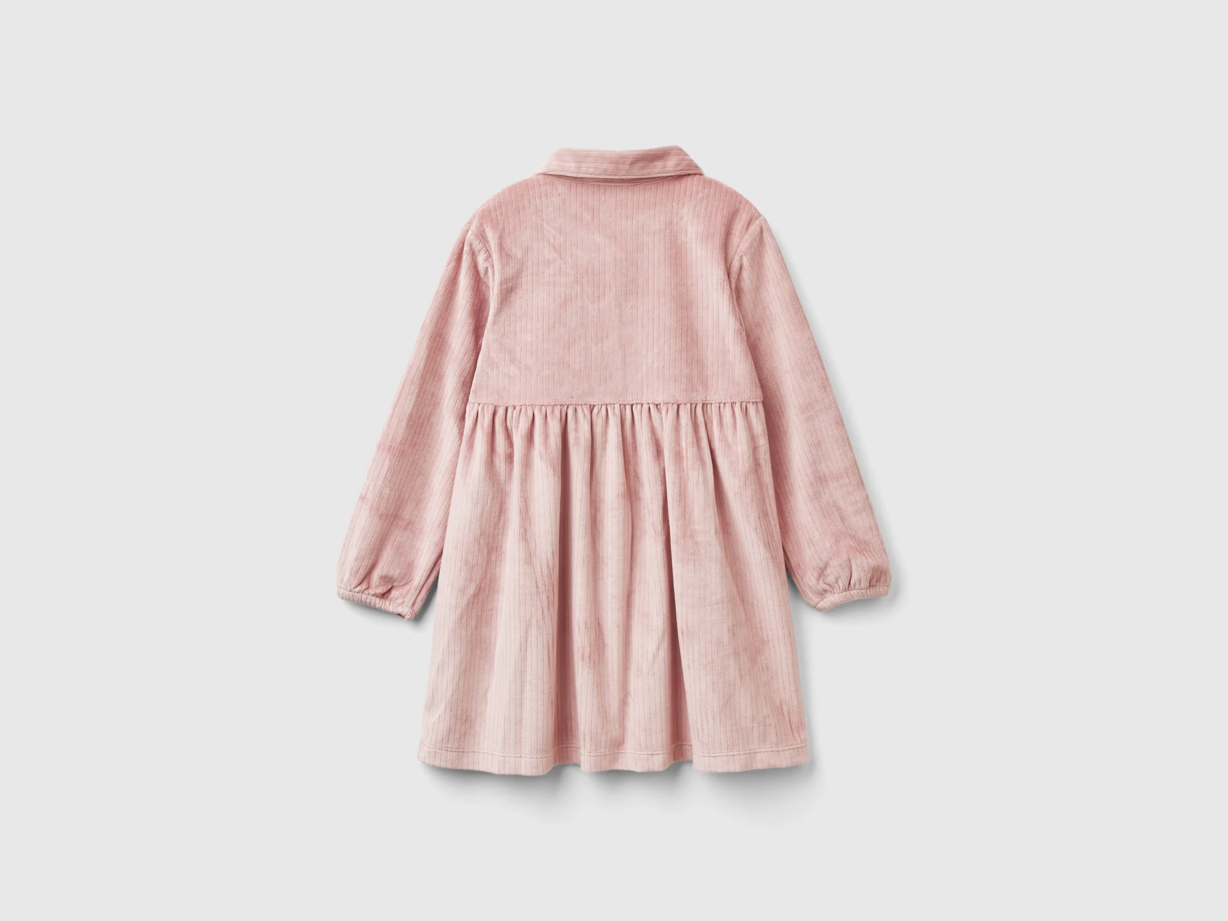 Vestito con colletto in ciniglia - Image 2