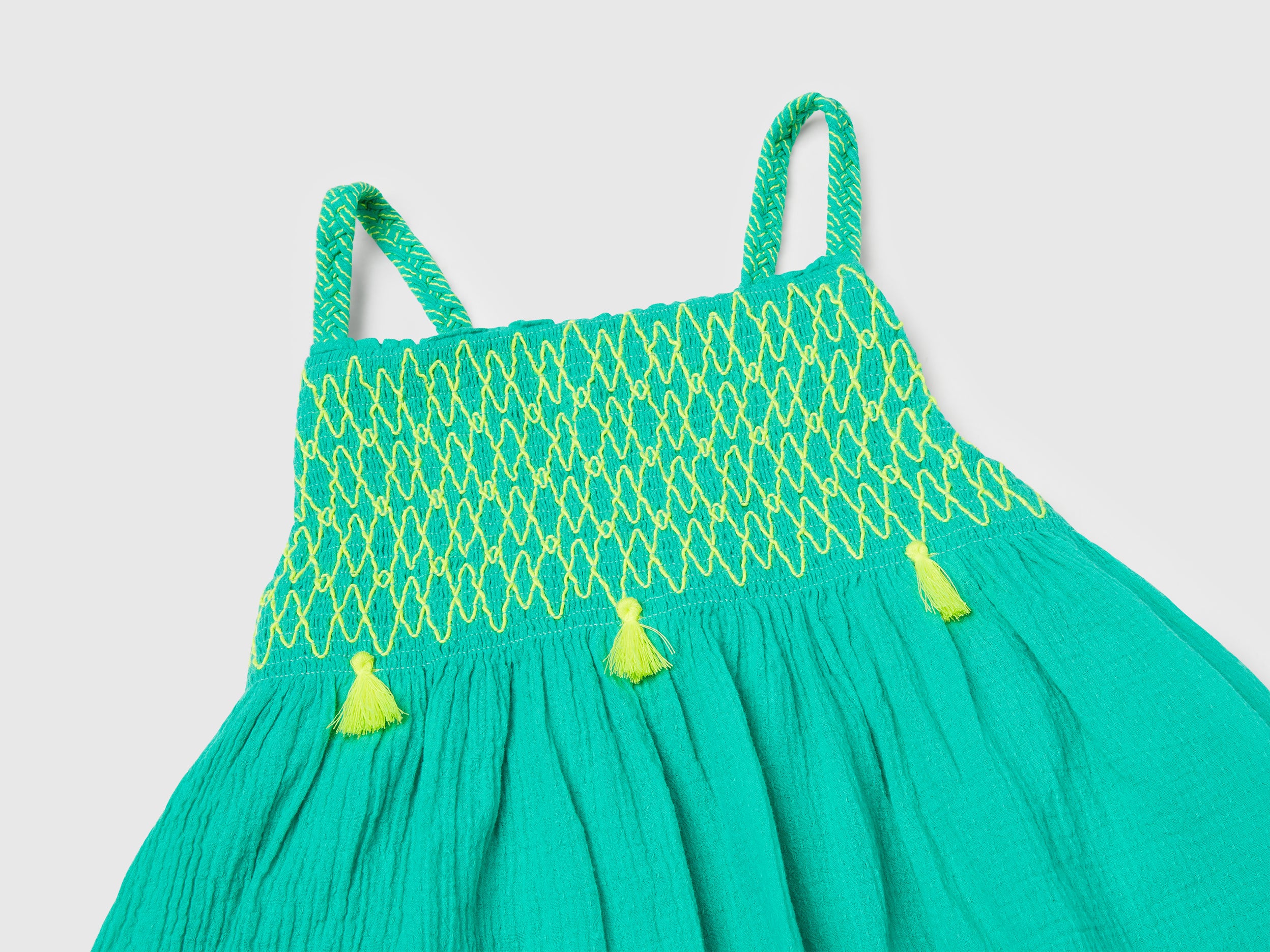 Vestito con nappine fluo - Image 3