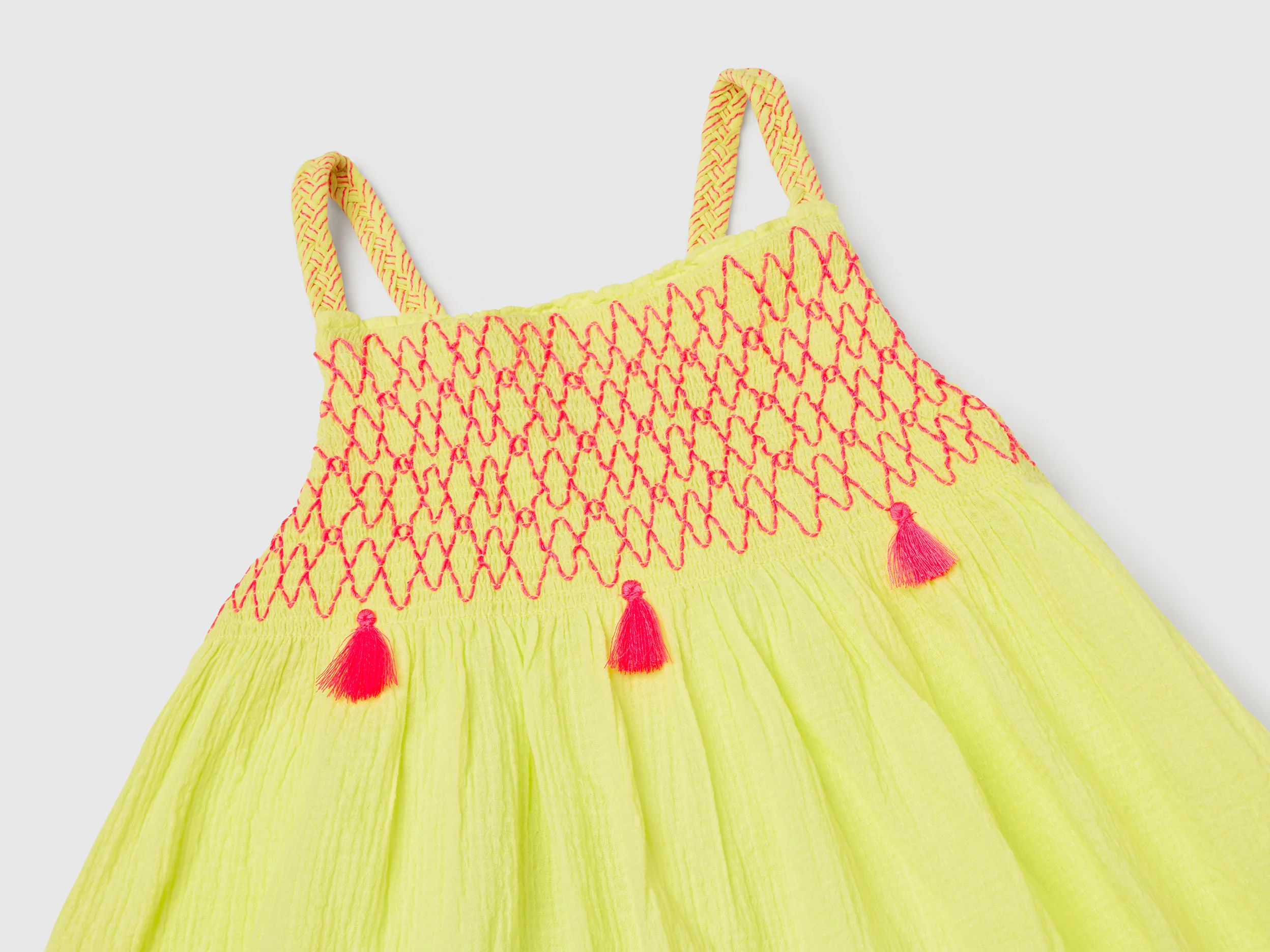 Vestito con nappine fluo - Image 3
