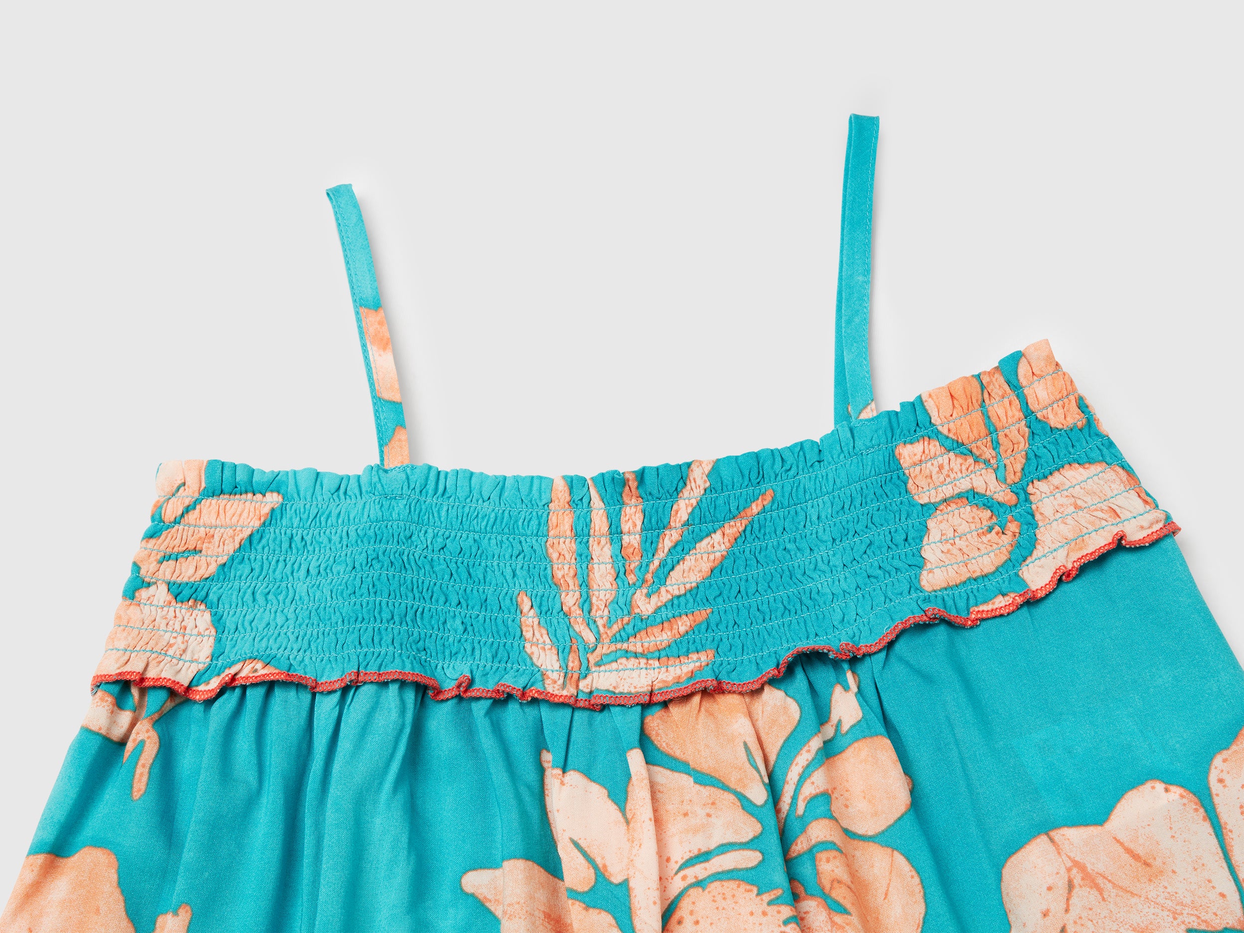 Vestito fluido con stampa fiori - Image 3
