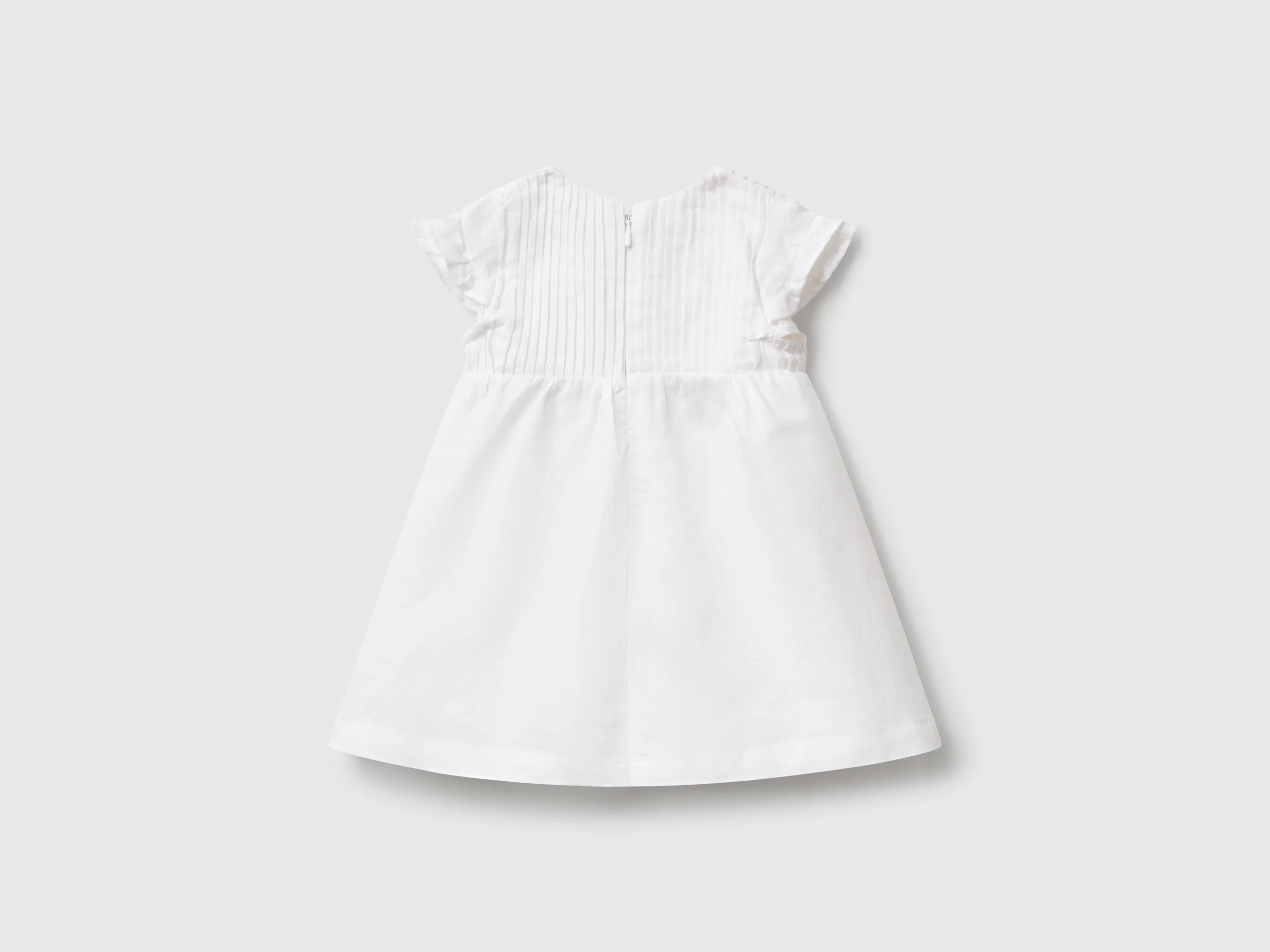 Vestito in misto lino e cotone - Image 2