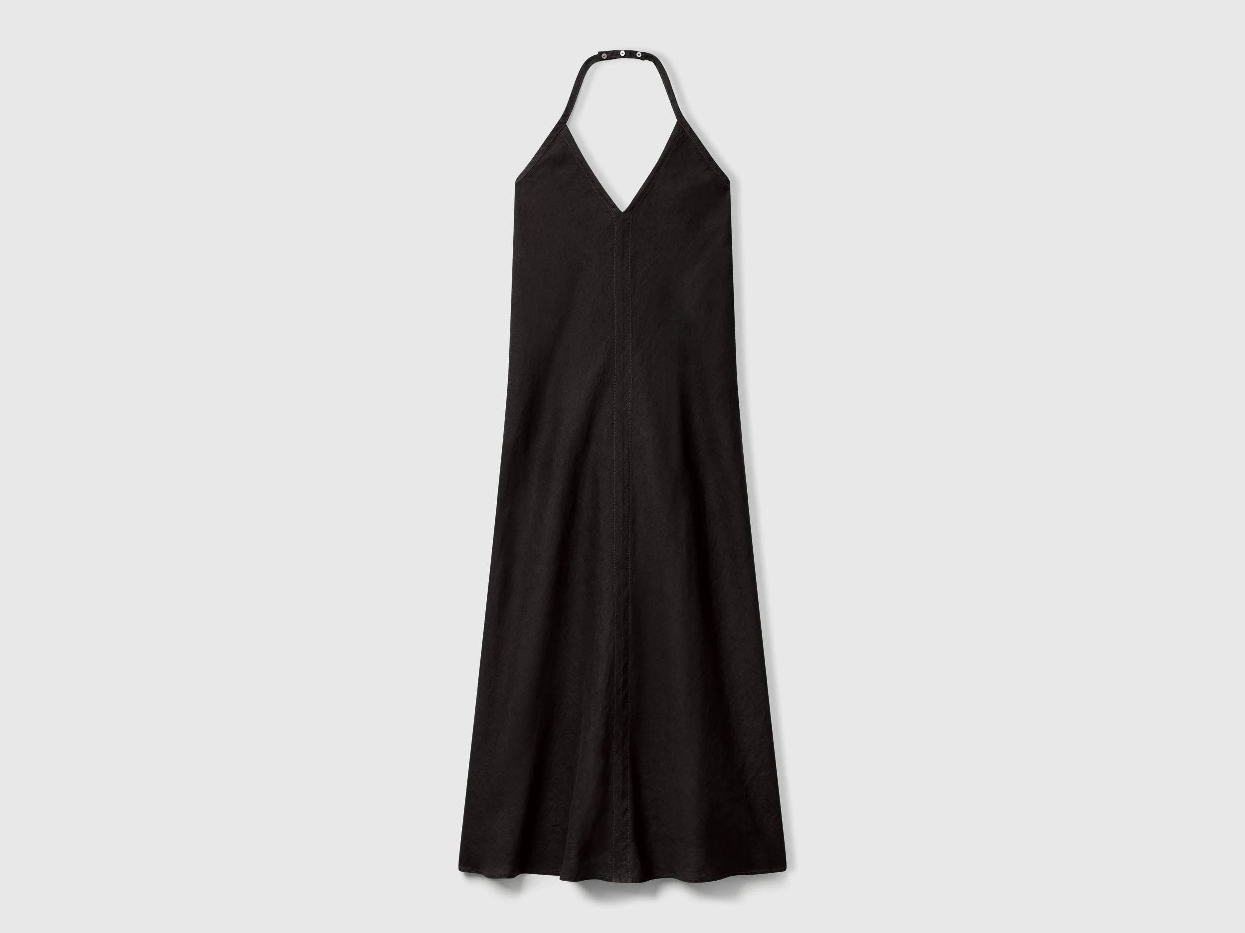 Vestito lungo in puro lino
