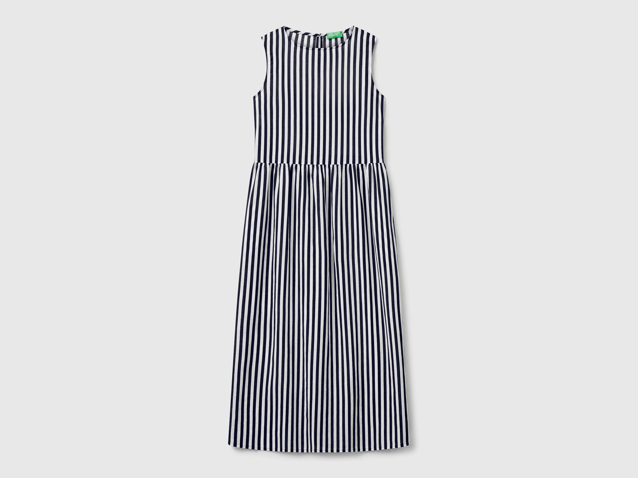 Vestito midi a righe