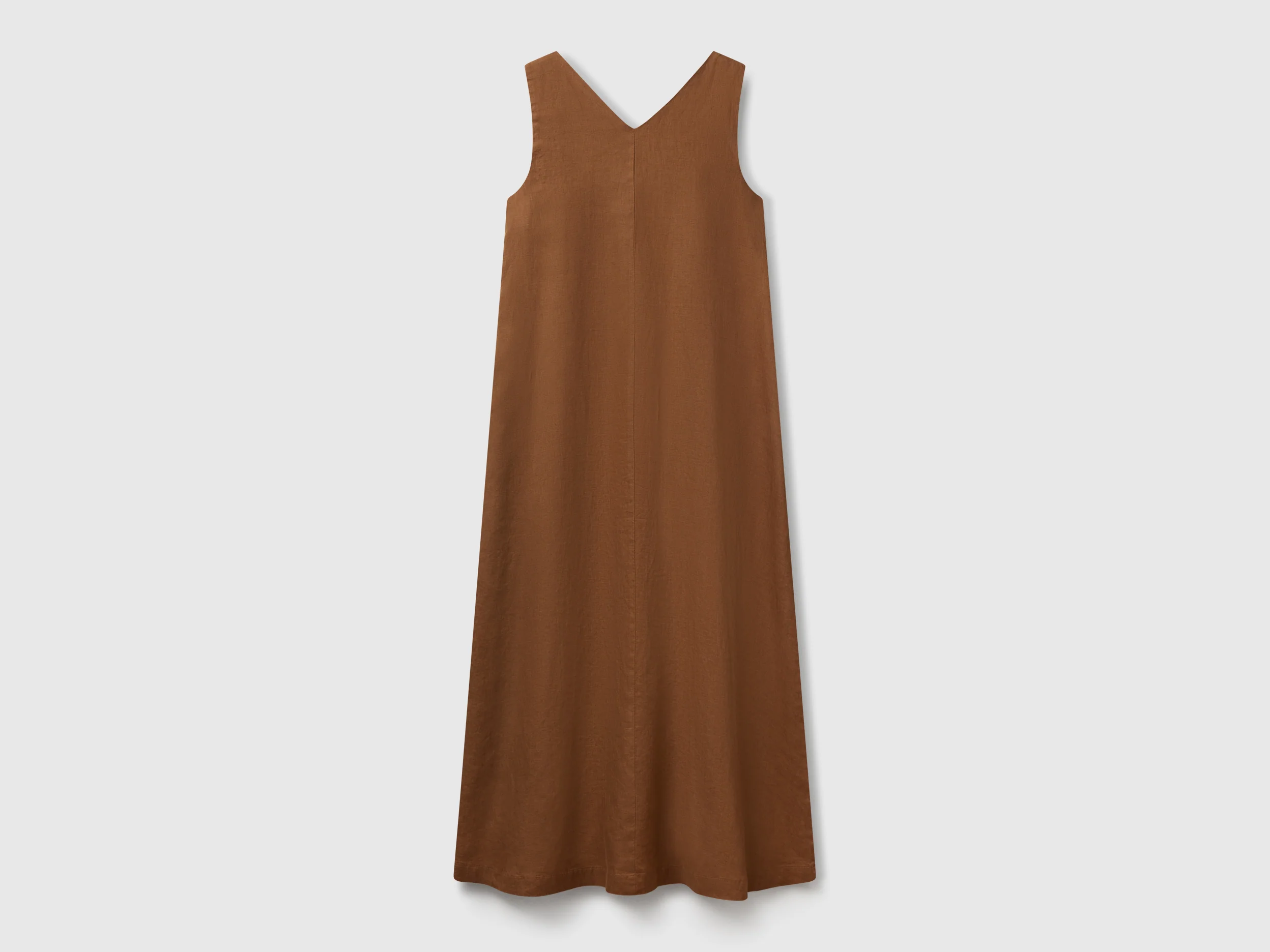 Vestito smanicato in puro lino - Image 2