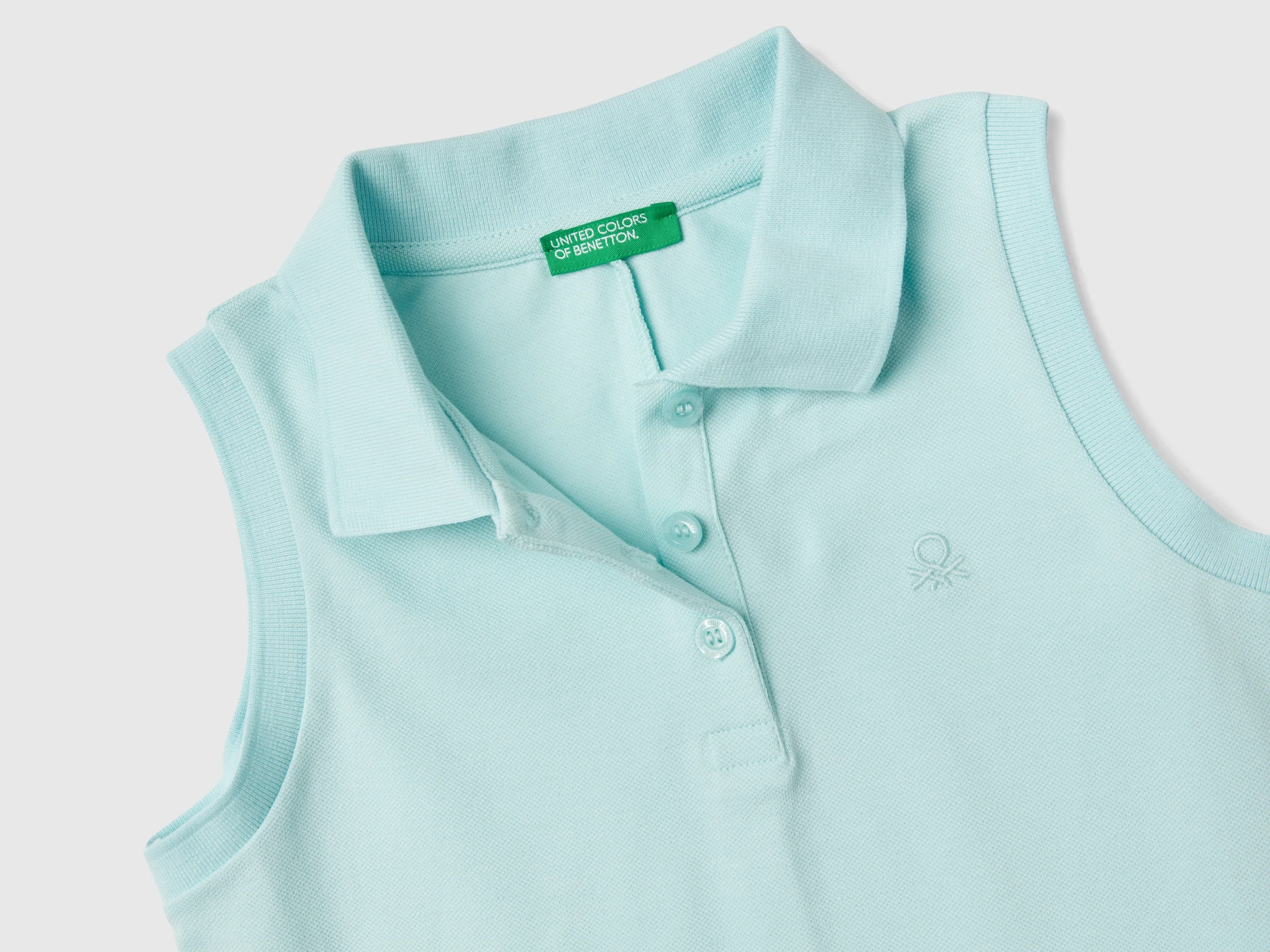 Vestito smanicato stile polo - Image 2